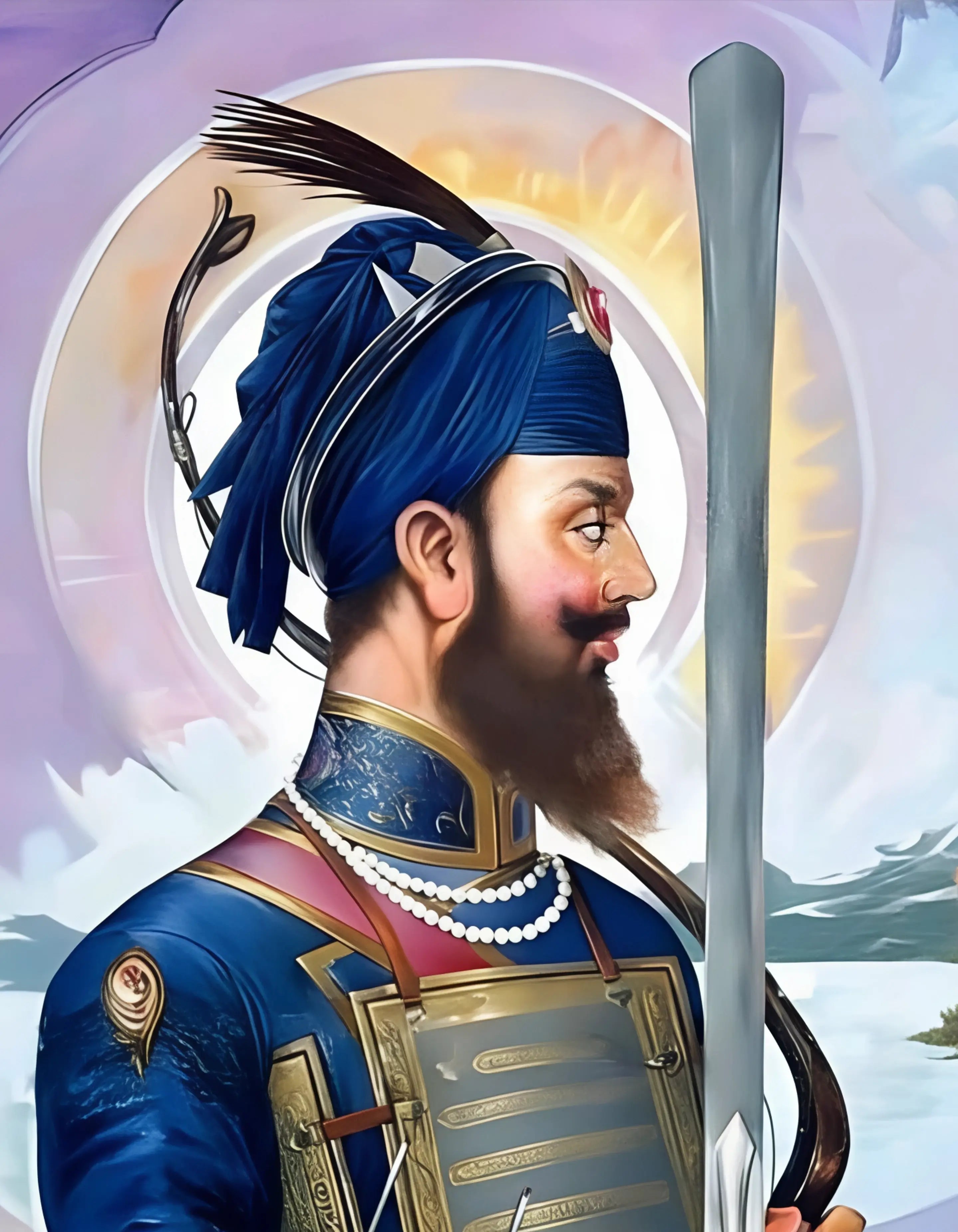 The-Warrior-Saint-Exploring-the-Legacy-of-Guru-Gobind-Singh-Ji-through-Shastars - Akaal Accessories