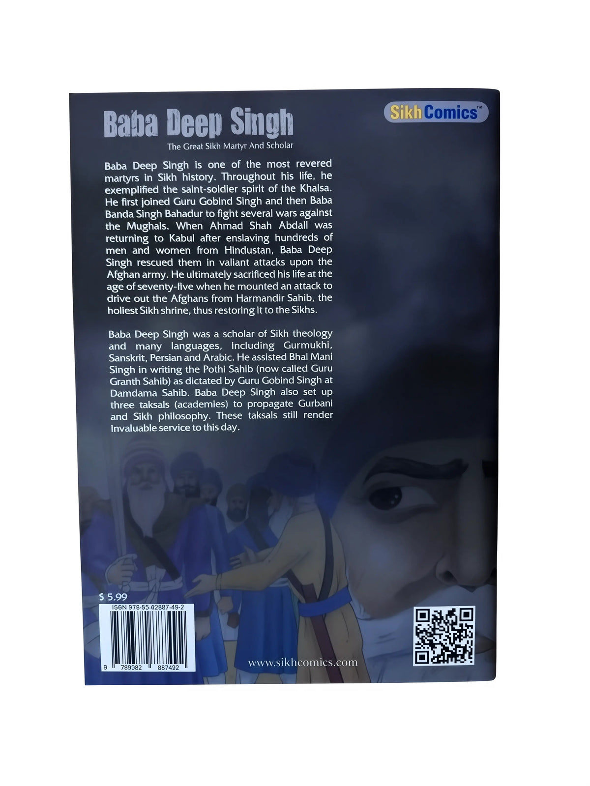 Baba Deep Singh Ji – Sikh History Comic Book - Akaal Accessories - Now Available for Next Day Delivery