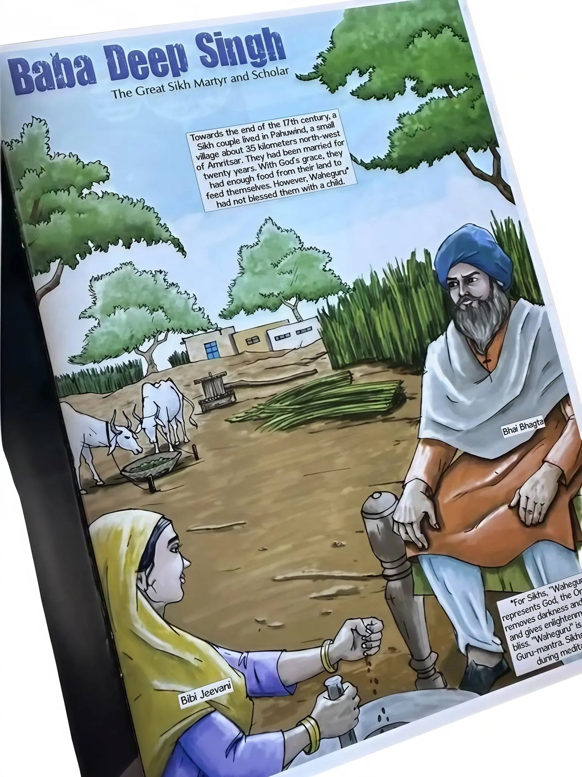 Baba Deep Singh Ji – Sikh History Comic Book - Akaal Accessories - Now Available for Next Day Delivery