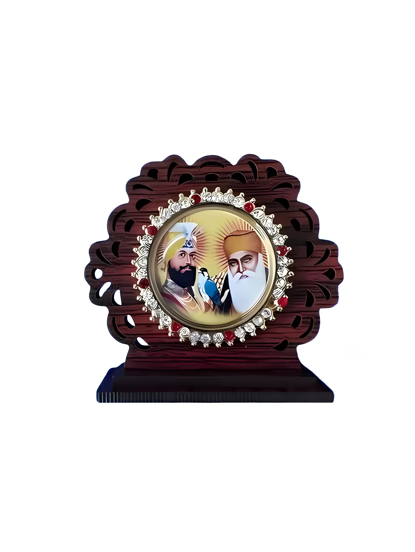 Car Dashboard - Guru Nanak Dev Ji & Guru Gobind Singh Ji - Akaal Accessories - Now Available for Next Day Delivery