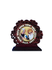 Car Dashboard - Guru Nanak Dev Ji & Guru Gobind Singh Ji - Akaal Accessories - Now Available for Next Day Delivery