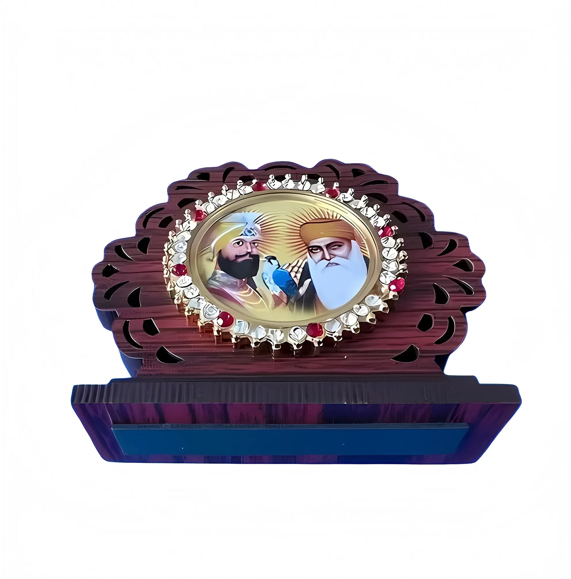 Car Dashboard - Guru Nanak Dev Ji & Guru Gobind Singh Ji - Akaal Accessories - Now Available for Next Day Delivery