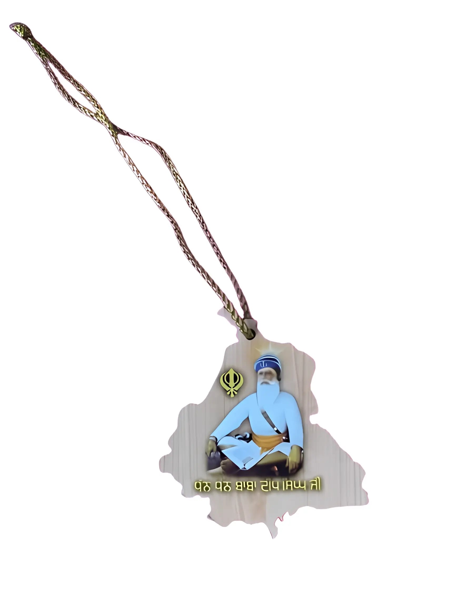 Car Hanging - Baba Deep Singh Ji - Akaal Accessories - Now Available for Next Day Delivery