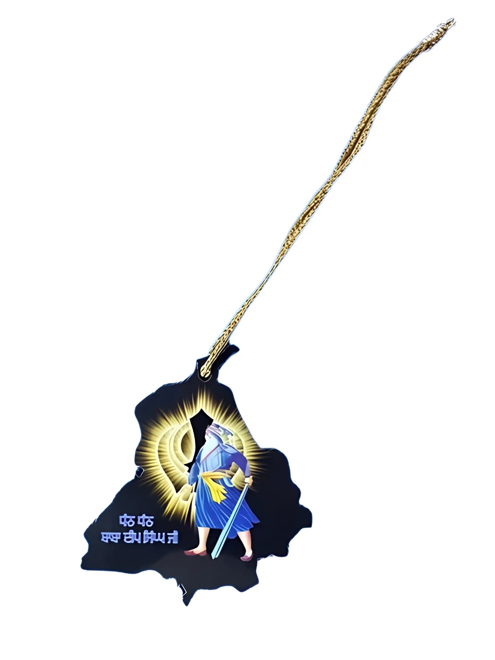 Car Hanging - Baba Deep Singh Ji - Akaal Accessories - Now Available for Next Day Delivery