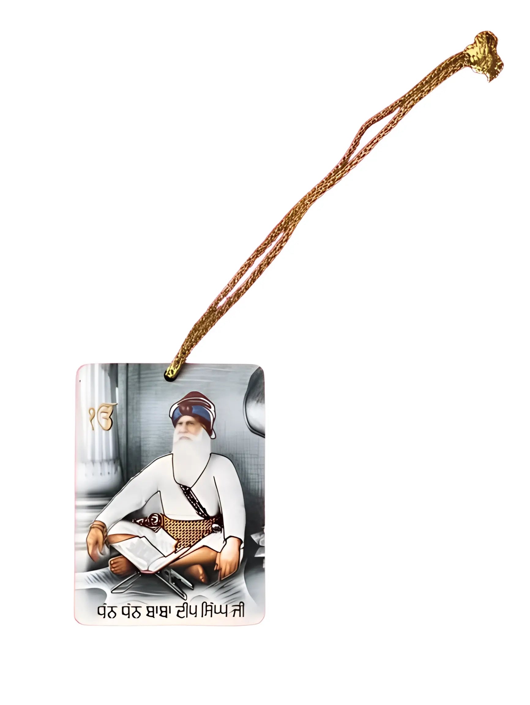 Car Hanging - Baba Deep Singh Ji - Akaal Accessories - Now Available for Next Day Delivery