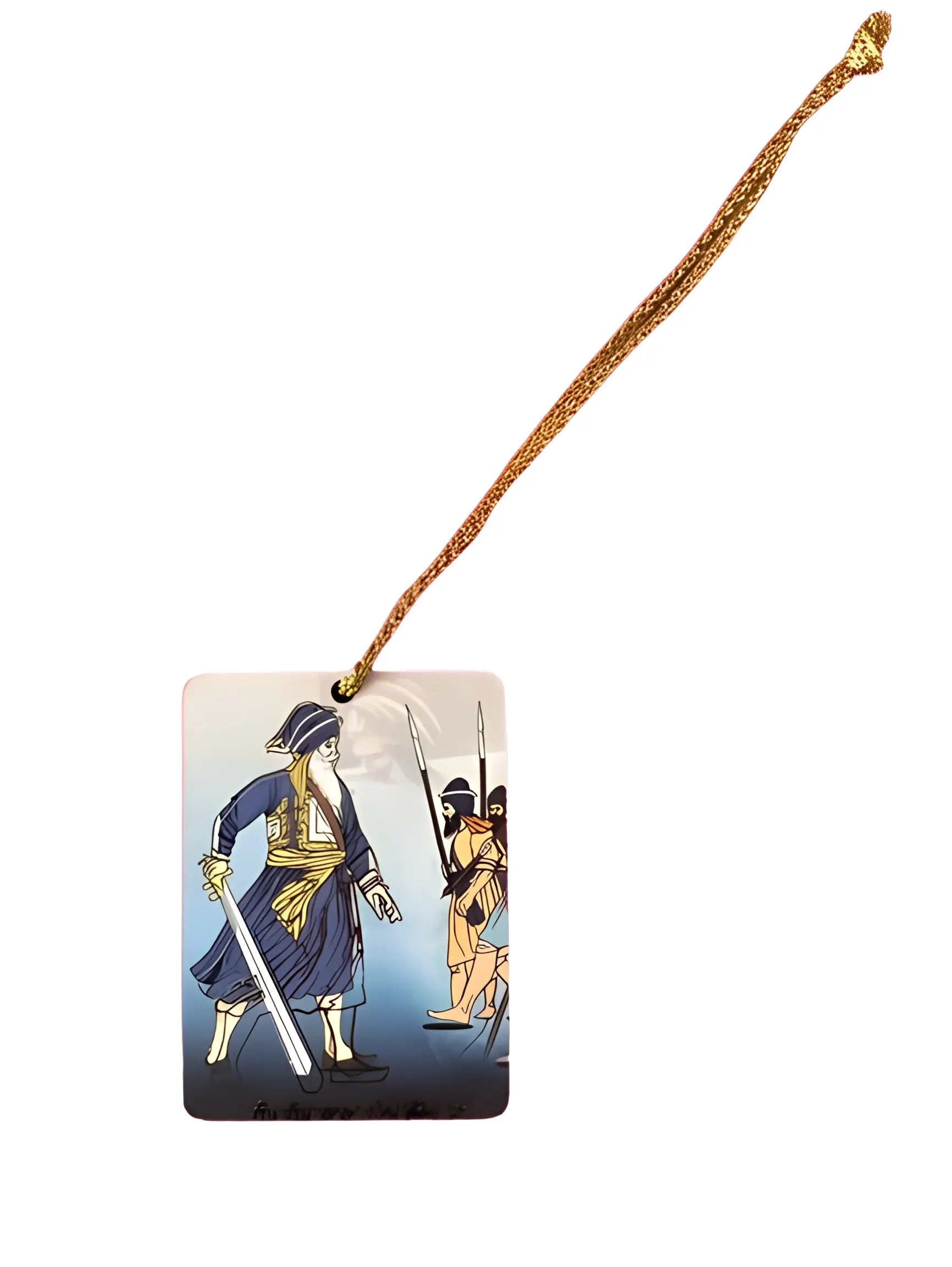 Car Hanging - Baba Deep Singh Ji - Akaal Accessories - Now Available for Next Day Delivery