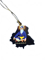 Car Hanging - Dhan Dhan Baba Deep Singh Ji - Akaal Accessories - Now Available for Next Day Delivery
