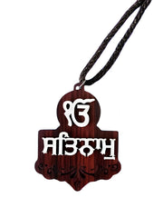 Car Hanging - Satnaam - Akaal Accessories - Now Available for Next Day Delivery