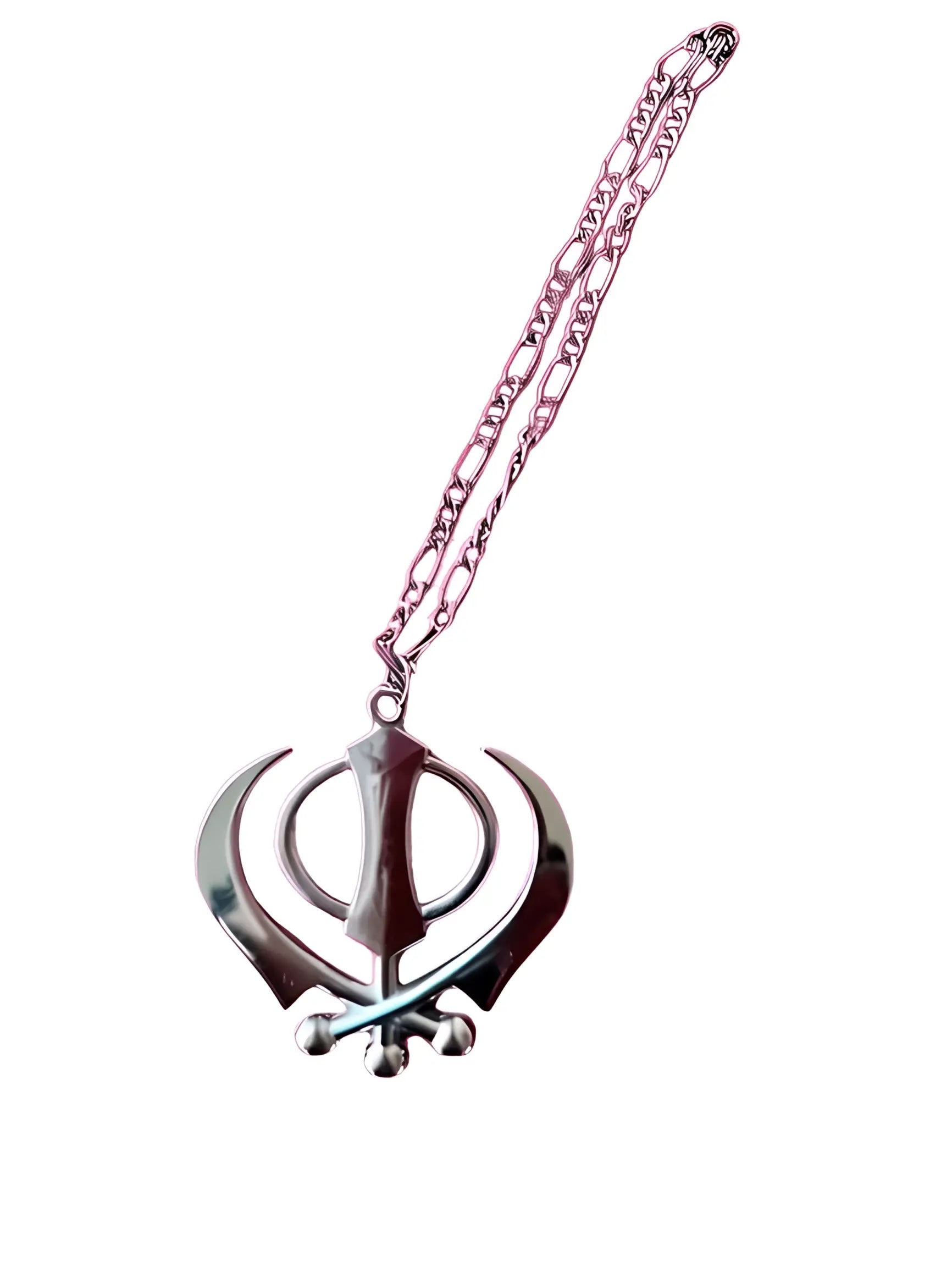 Car Hanging - Silver Khanda - Akaal Accessories - Now Available for Next Day Delivery