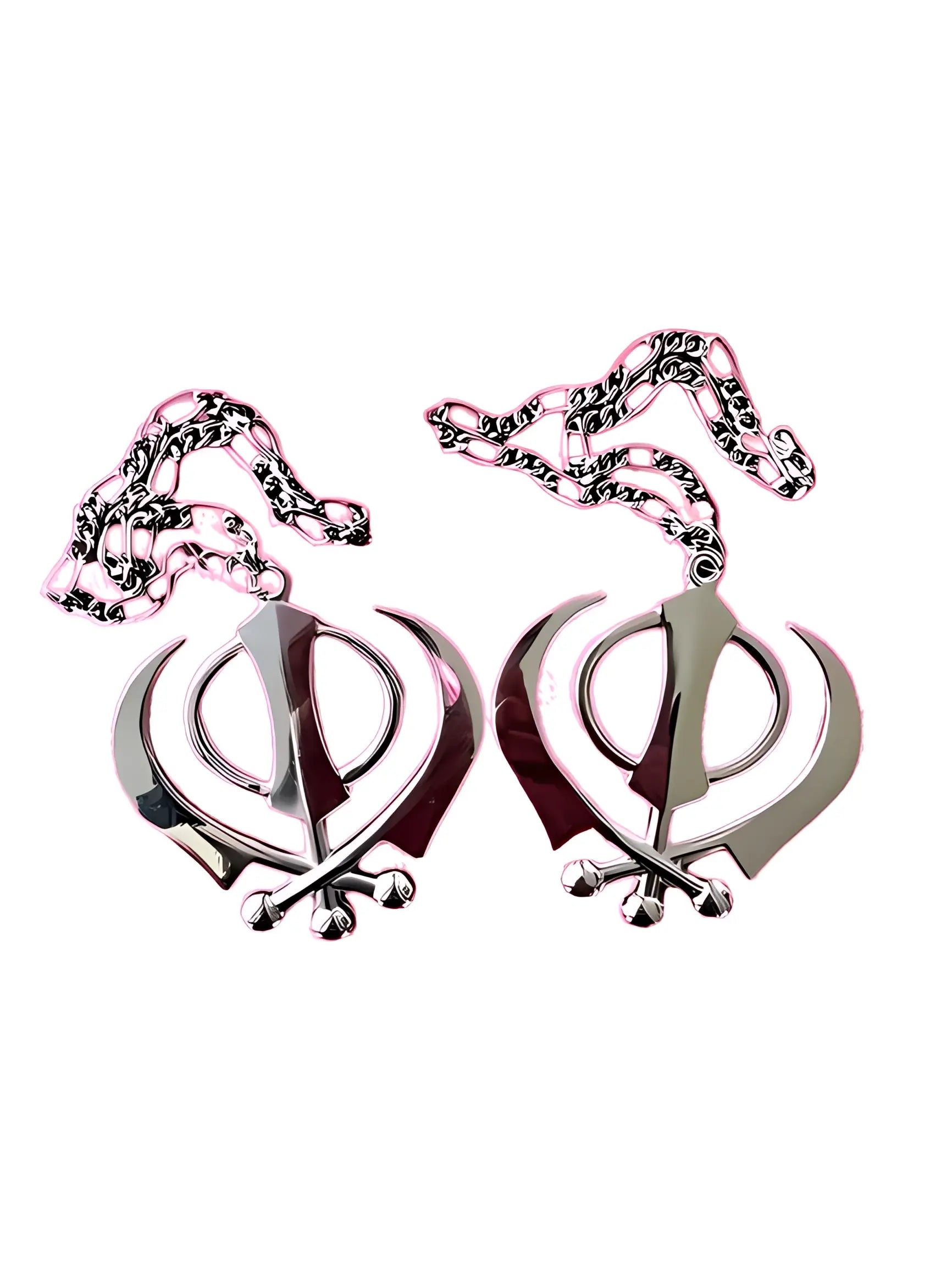 Car Hanging - Silver Khanda - Akaal Accessories - Now Available for Next Day Delivery