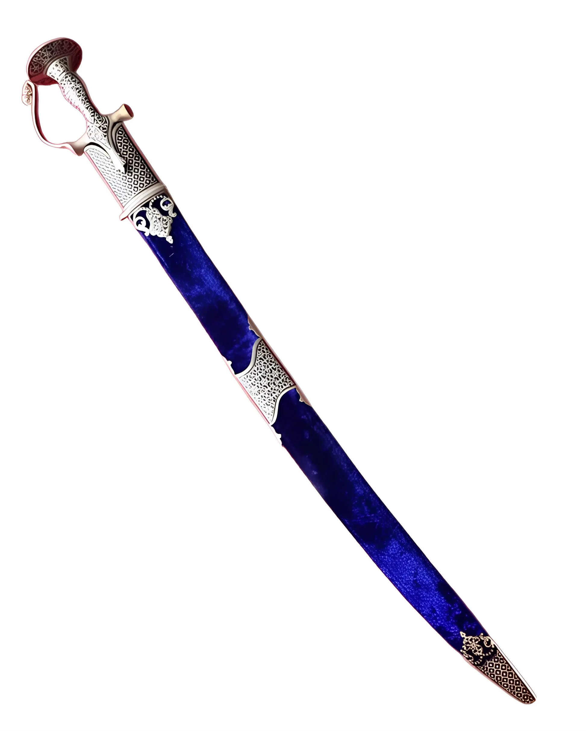 Chandi Shastar - Blue - Akaal Accessories - Now Available for Next Day Delivery