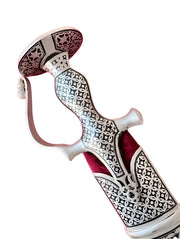 Chandi Shastar - Red - Akaal Accessories - Now Available for Next Day Delivery