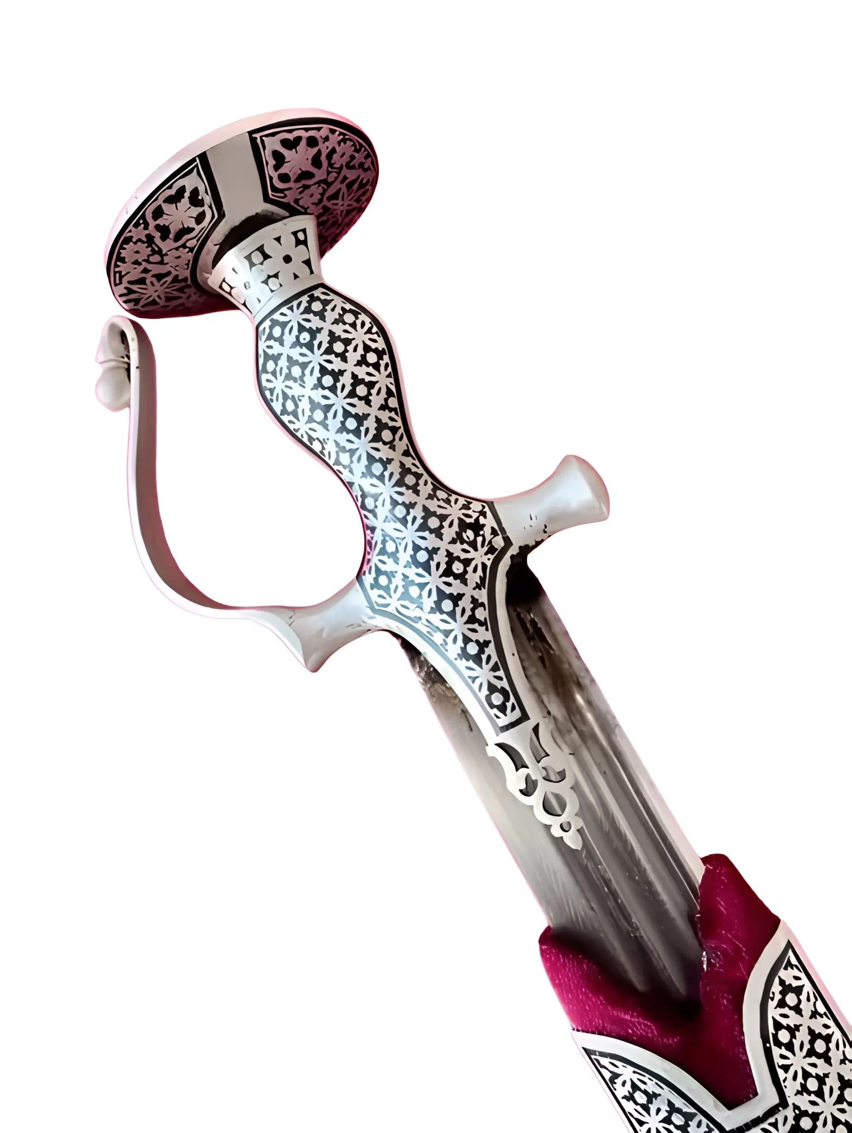 Chandi Shastar - Red - Akaal Accessories - Now Available for Next Day Delivery
