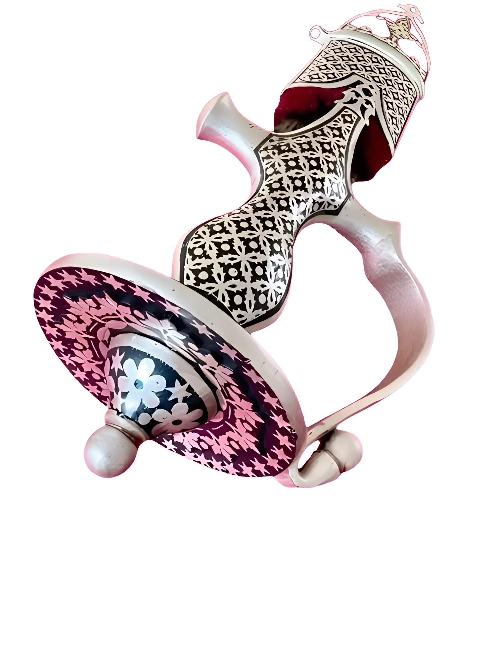 Chandi Shastar - Red - Akaal Accessories - Now Available for Next Day Delivery