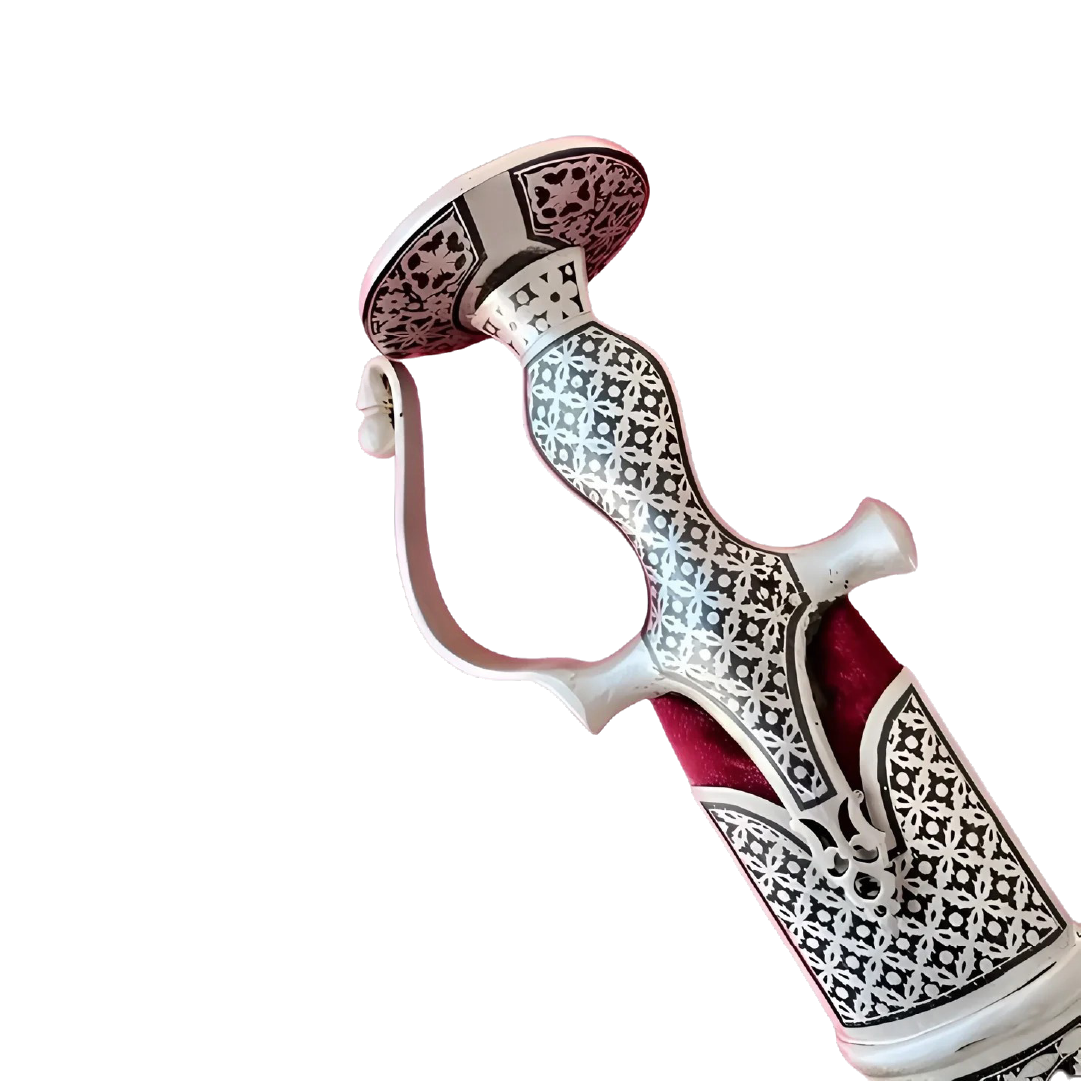 Chandi Shastar - Red - Akaal Accessories - Now Available for Next Day Delivery