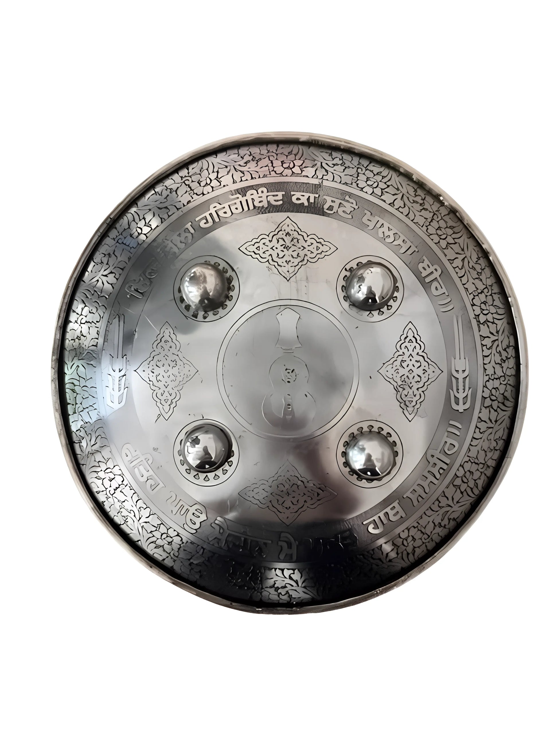 Dhall (Shield) - Steel - 12 inch - Akaal Accessories - Now Available for Next Day Delivery