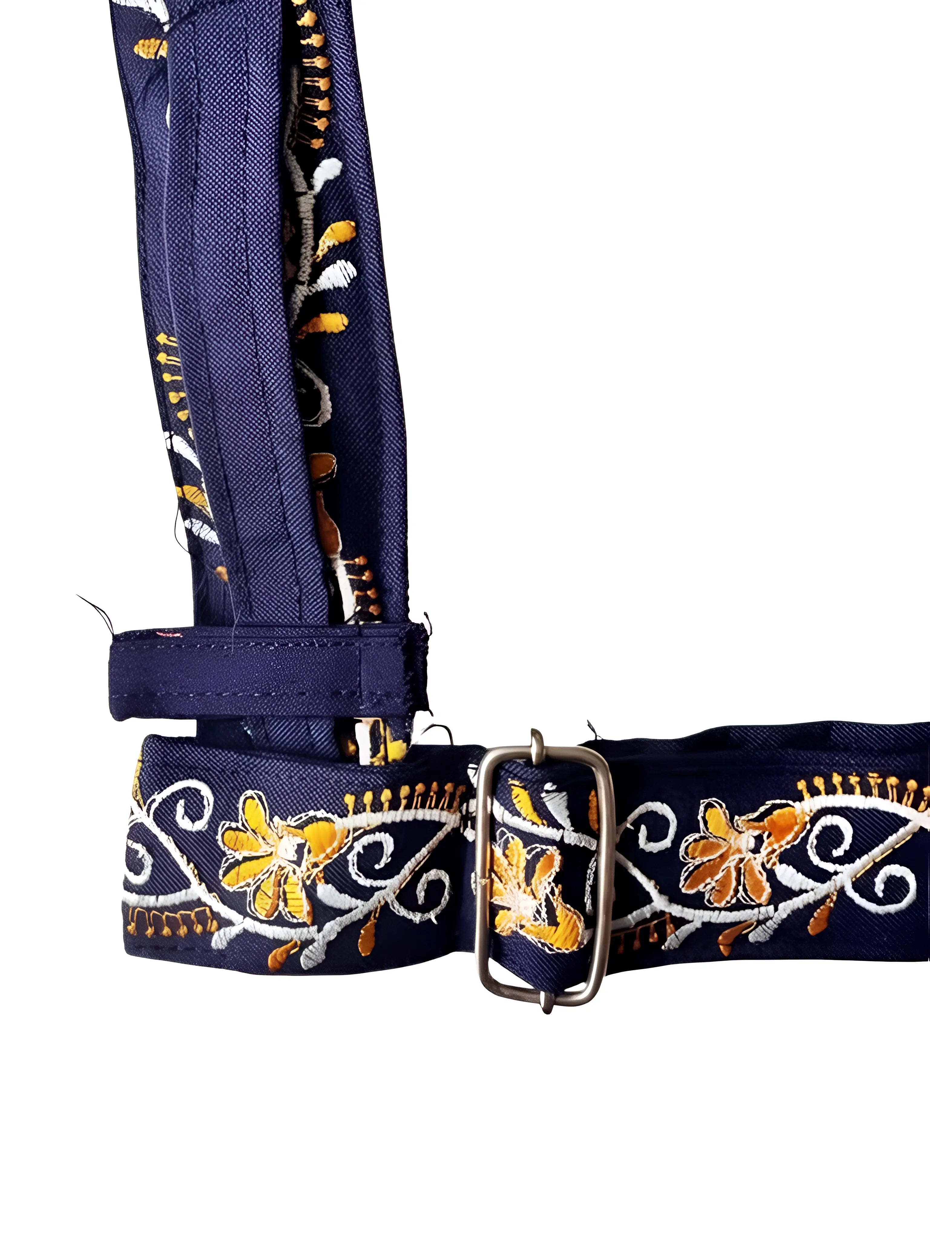 Embroidery Gatra - Navy - 1.5 inch - Akaal Accessories - Now Available for Next Day Delivery