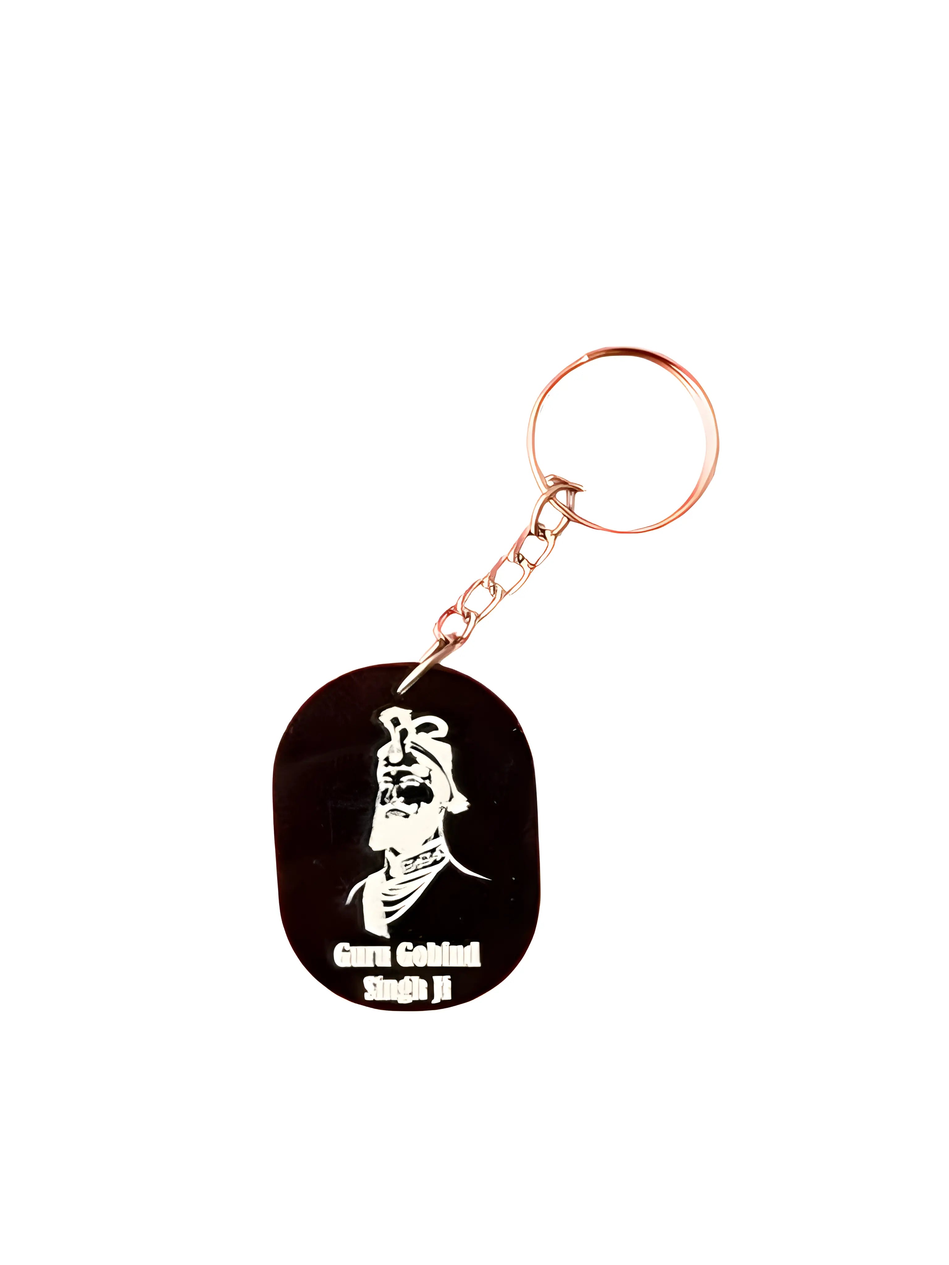Guru Gobind Singh Ji Keychain - Akaal Accessories - Now Available for Next Day Delivery