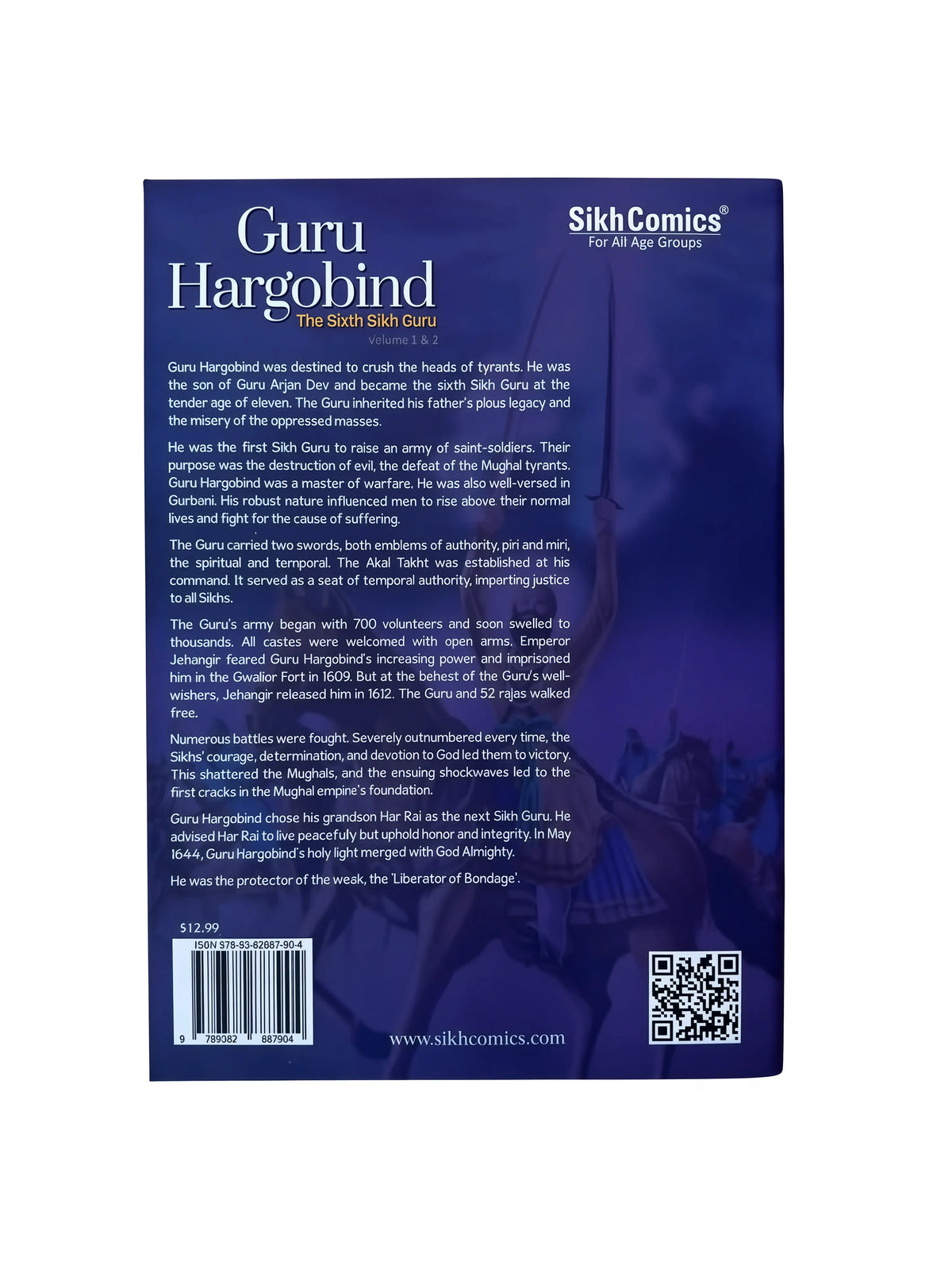 Guru Hargobind Ji – Sikh History Comic Book - Akaal Accessories - Now Available for Next Day Delivery