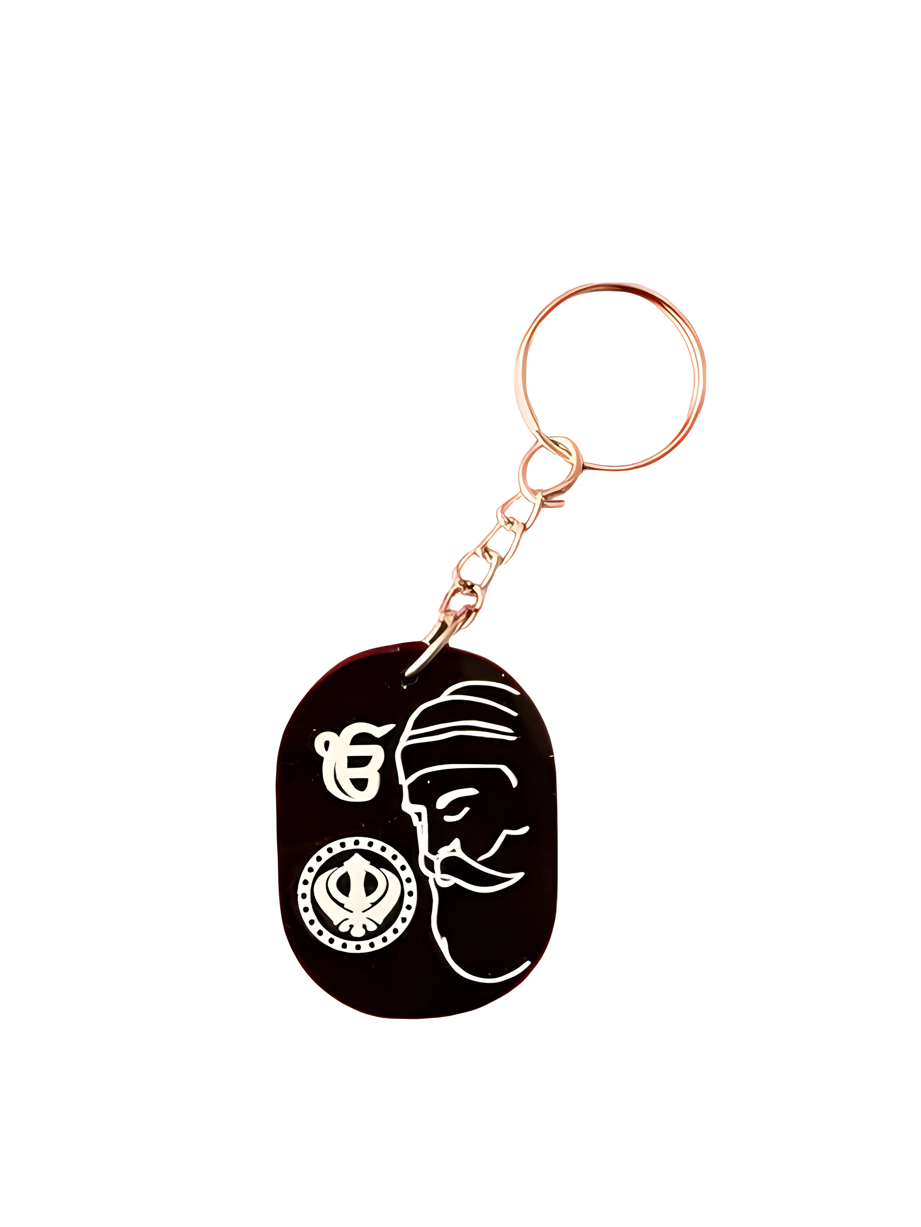 Guru Nanak Dev Ji Keychain - Akaal Accessories - Now Available for Next Day Delivery