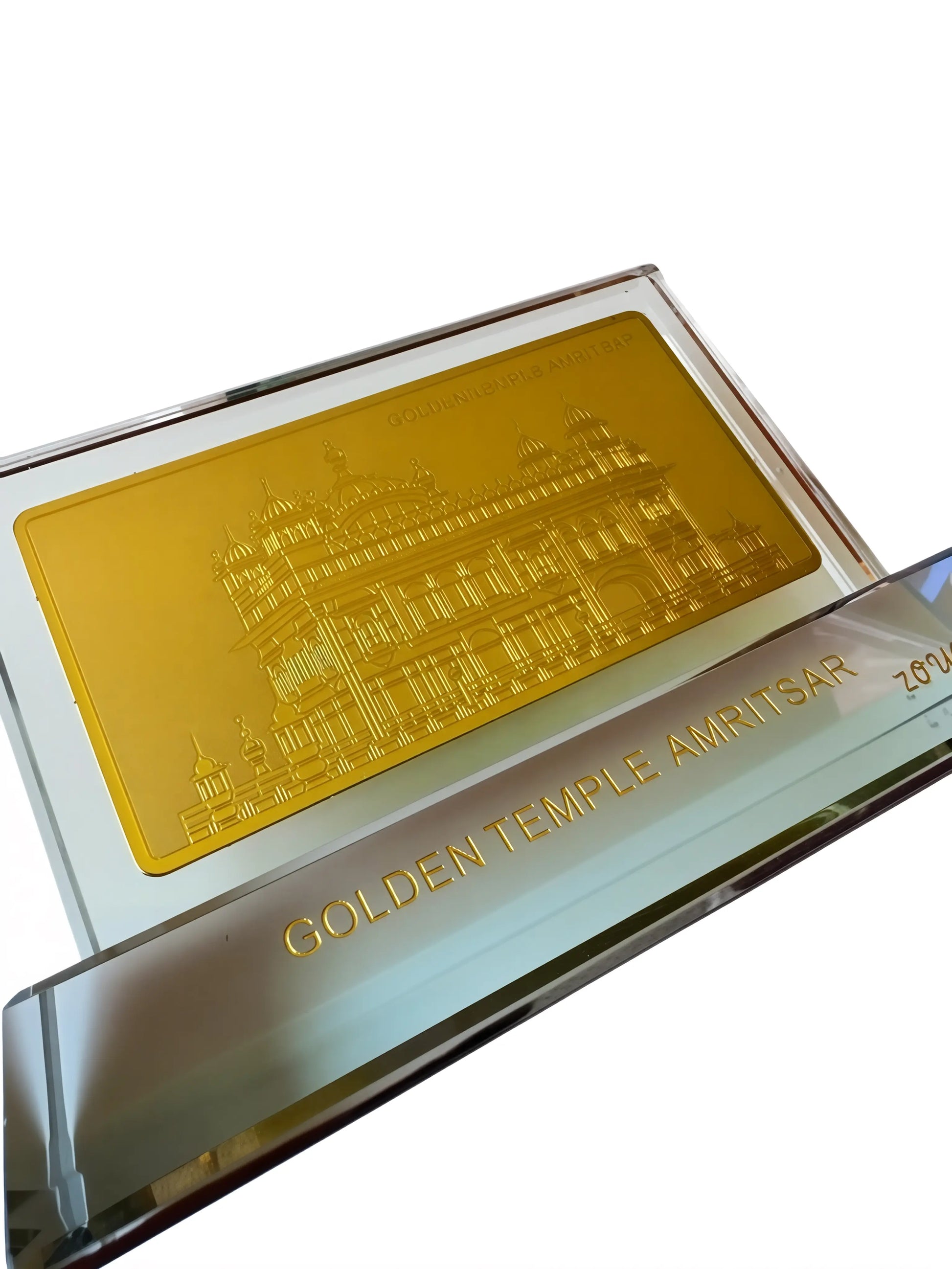 Harmandir Sahib - Crystal Plaque - Small - Akaal Accessories - Now Available for Next Day Delivery