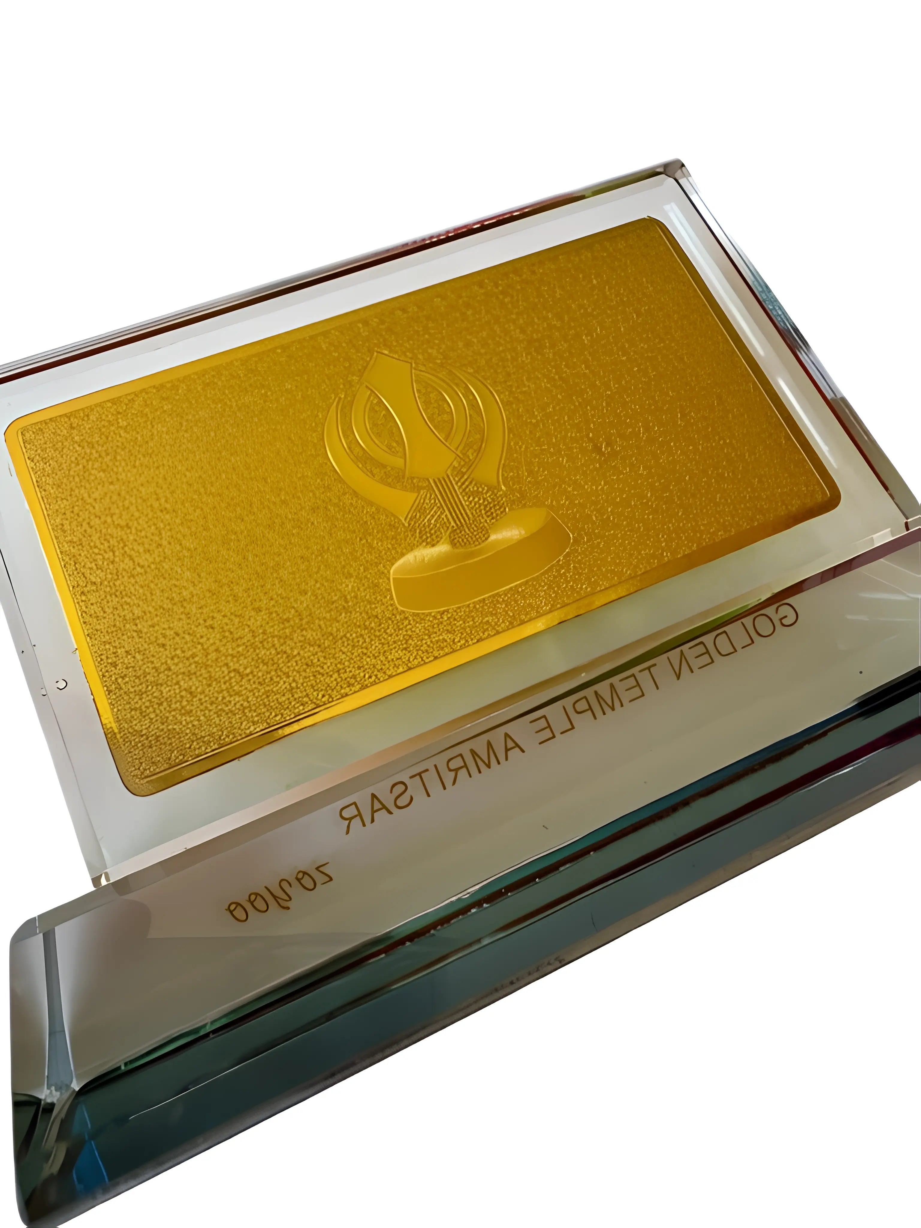 Harmandir Sahib - Crystal Plaque - Small - Akaal Accessories - Now Available for Next Day Delivery