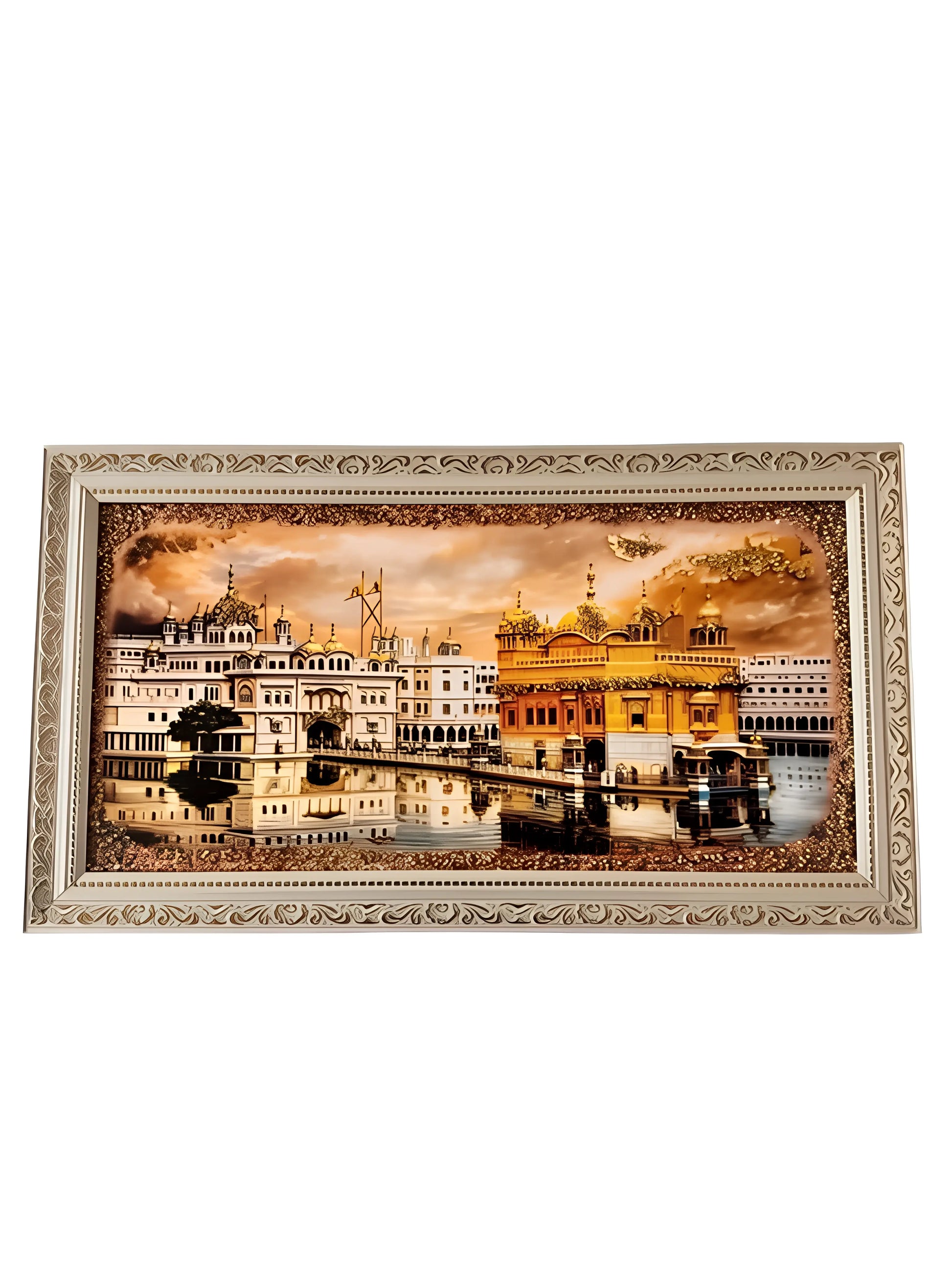 Harmandir Sahib - Frame - Rectangle - Akaal Accessories - Now Available for Next Day Delivery