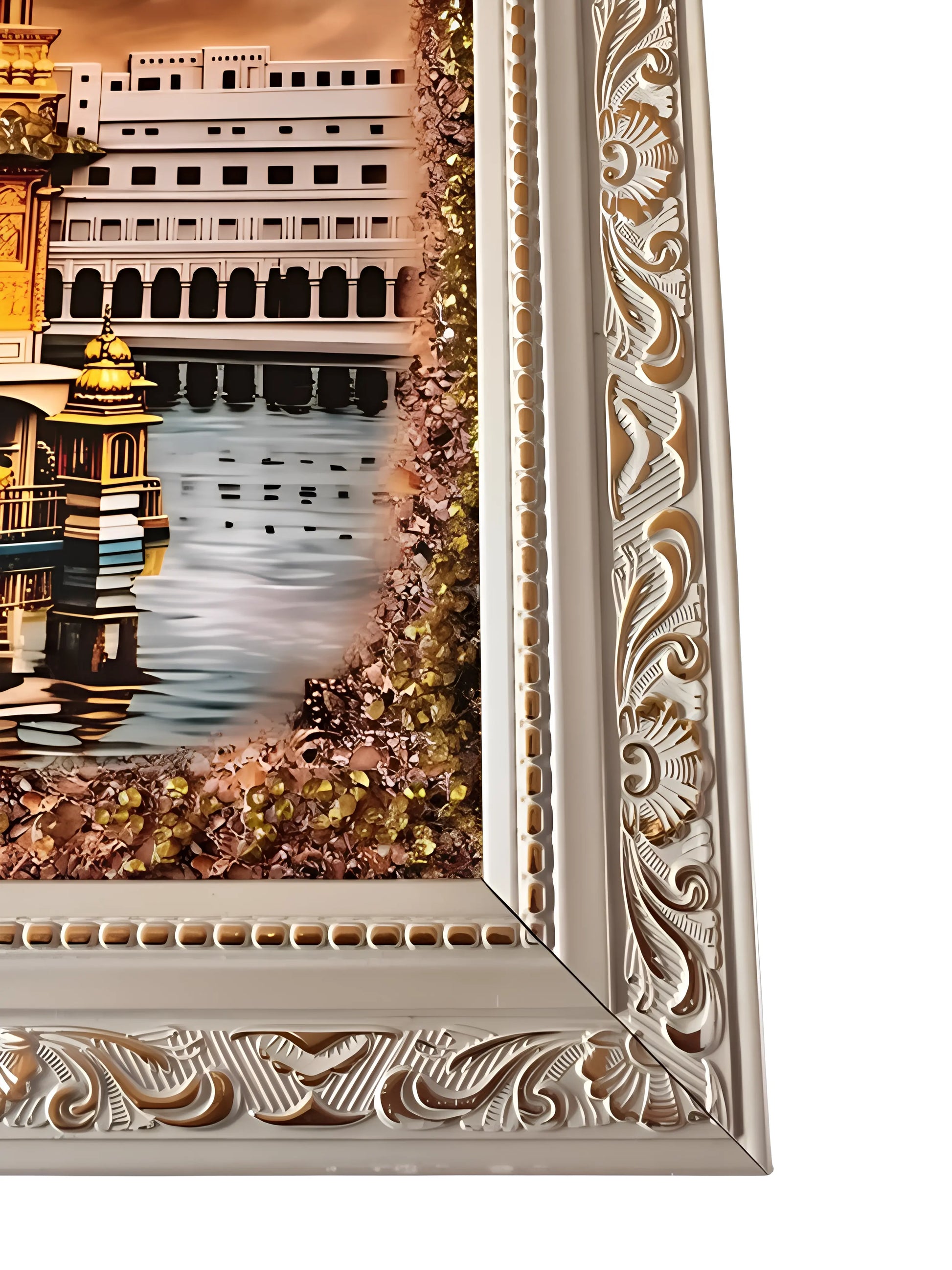 Harmandir Sahib - Frame - Rectangle - Akaal Accessories - Now Available for Next Day Delivery
