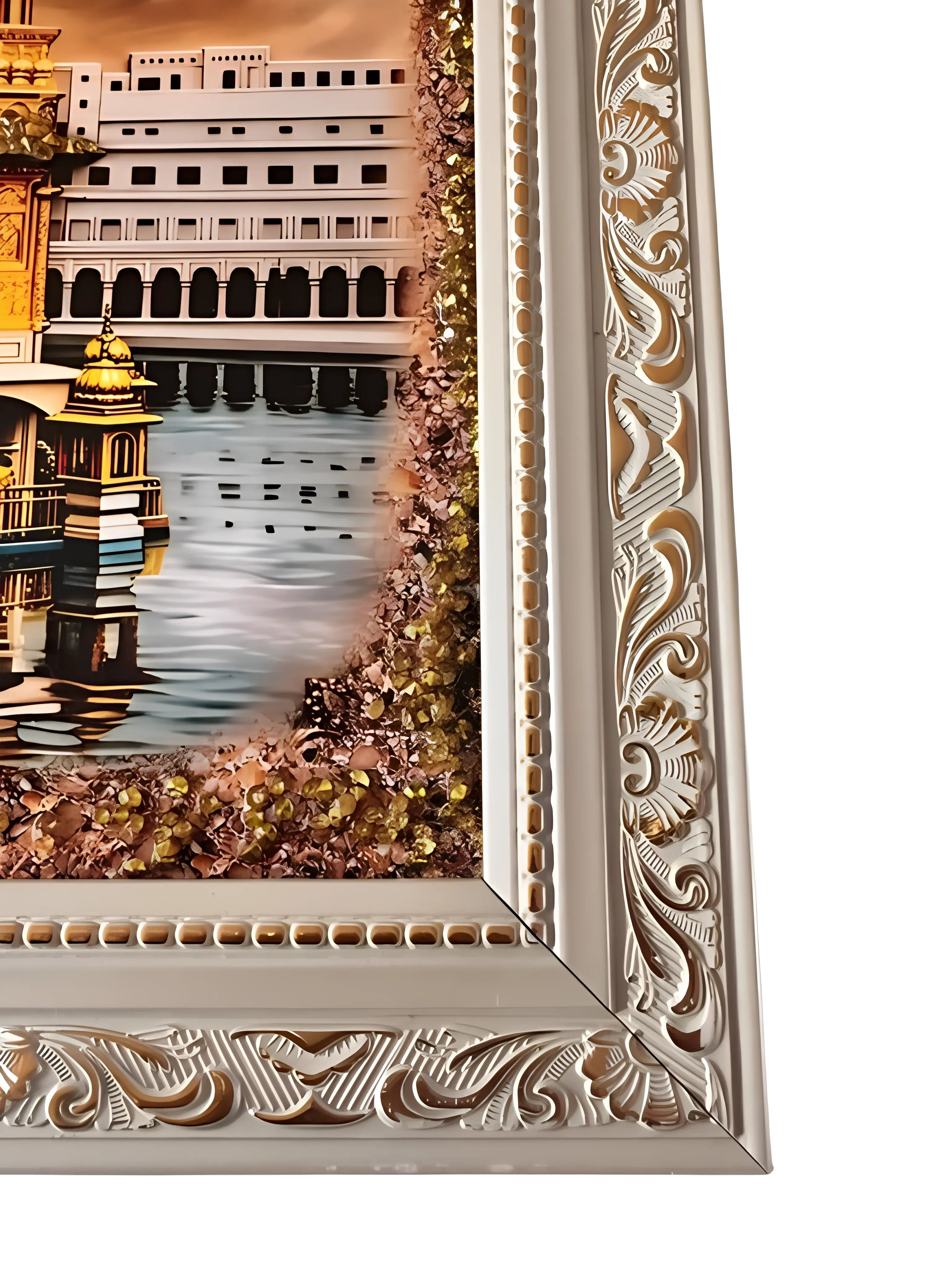 Harmandir Sahib - Frame - Rectangle - Akaal Accessories - Now Available for Next Day Delivery