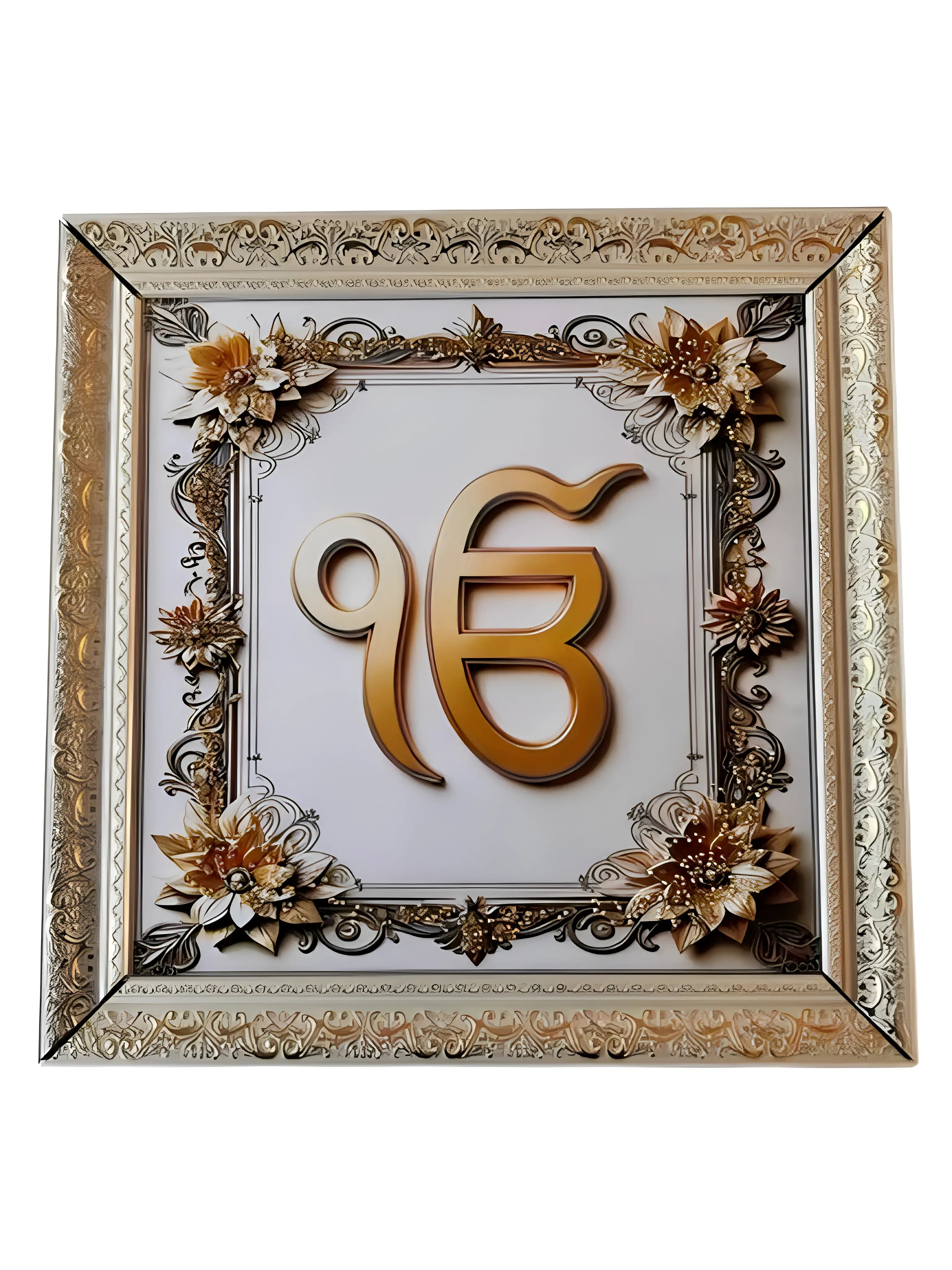 Ik Onkaar - Frame - Akaal Accessories - Now Available for Next Day Delivery
