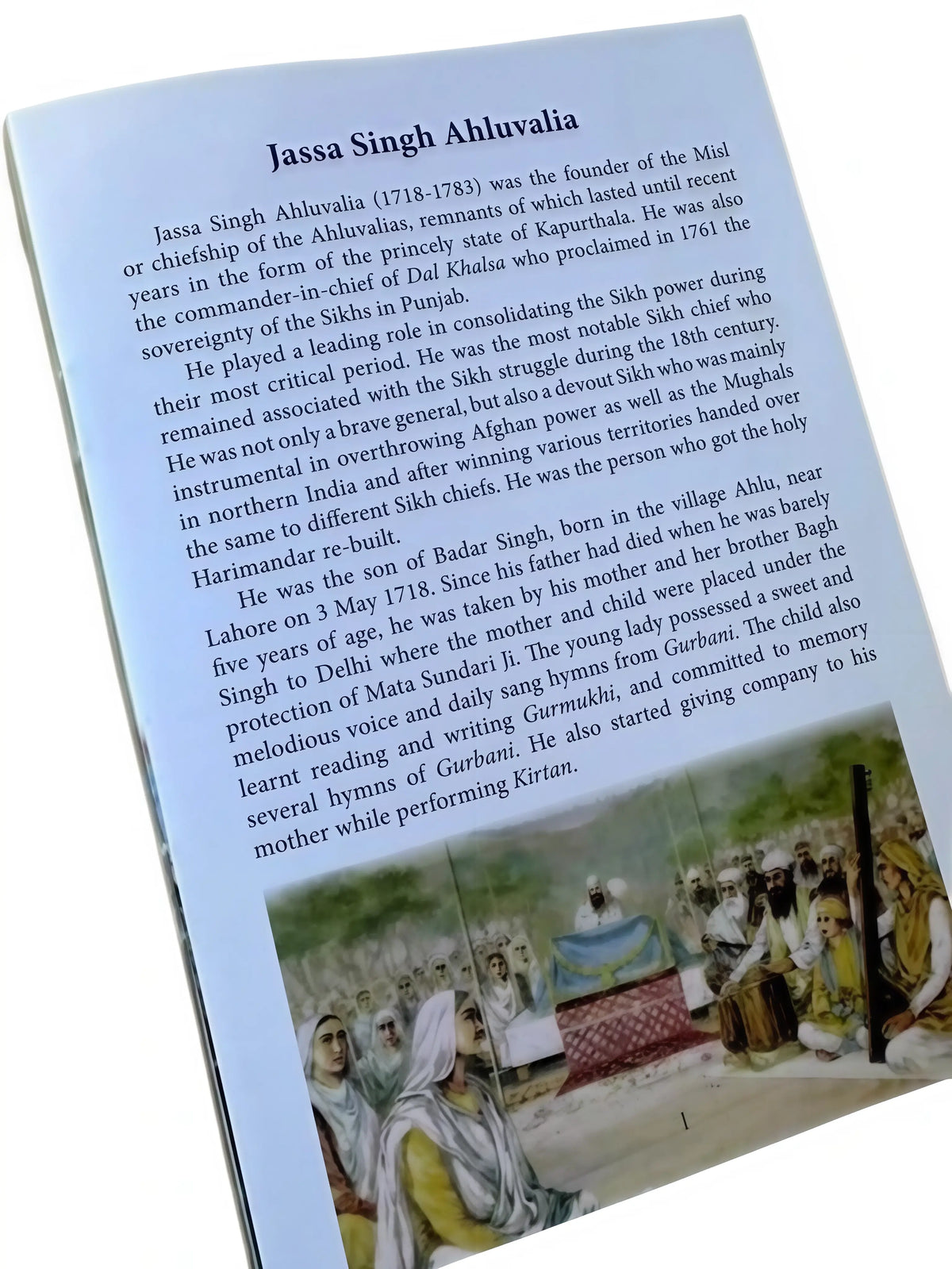 Jassa Singh Ahluwalia – Sikh History Book - Akaal Accessories - Now Available for Next Day Delivery