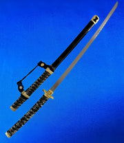 Katana-Style Sword Set with Stand (3 Pieces) - Akaal Accessories - Now Available for Next Day Delivery