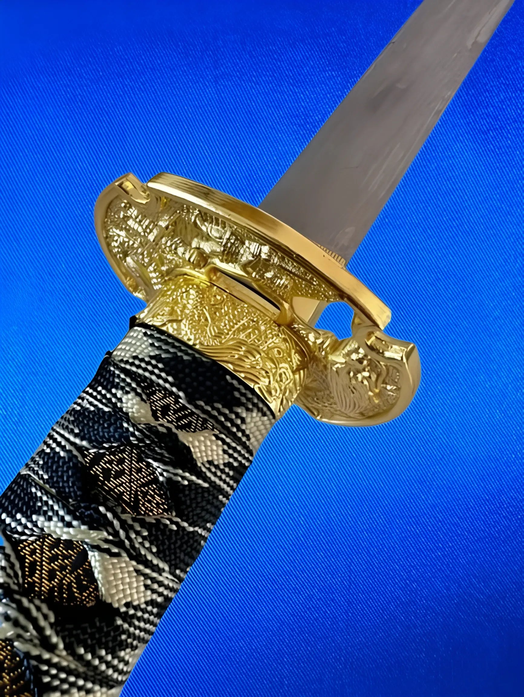 Katana-Style Sword Set with Stand (3 Pieces) - Akaal Accessories - Now Available for Next Day Delivery