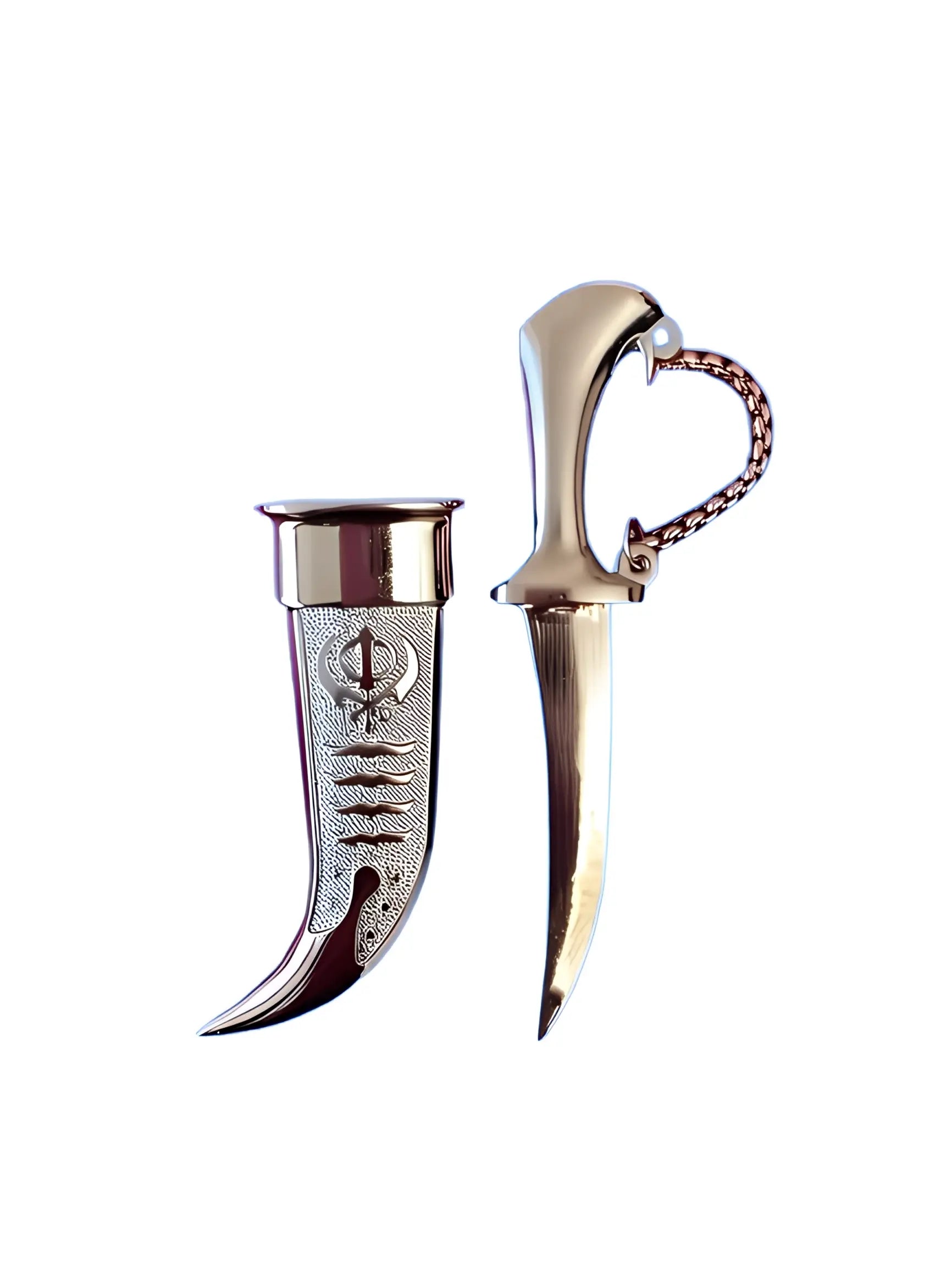 Kirpan - Khanda Design - Akaal Accessories - Now Available for Next Day Delivery