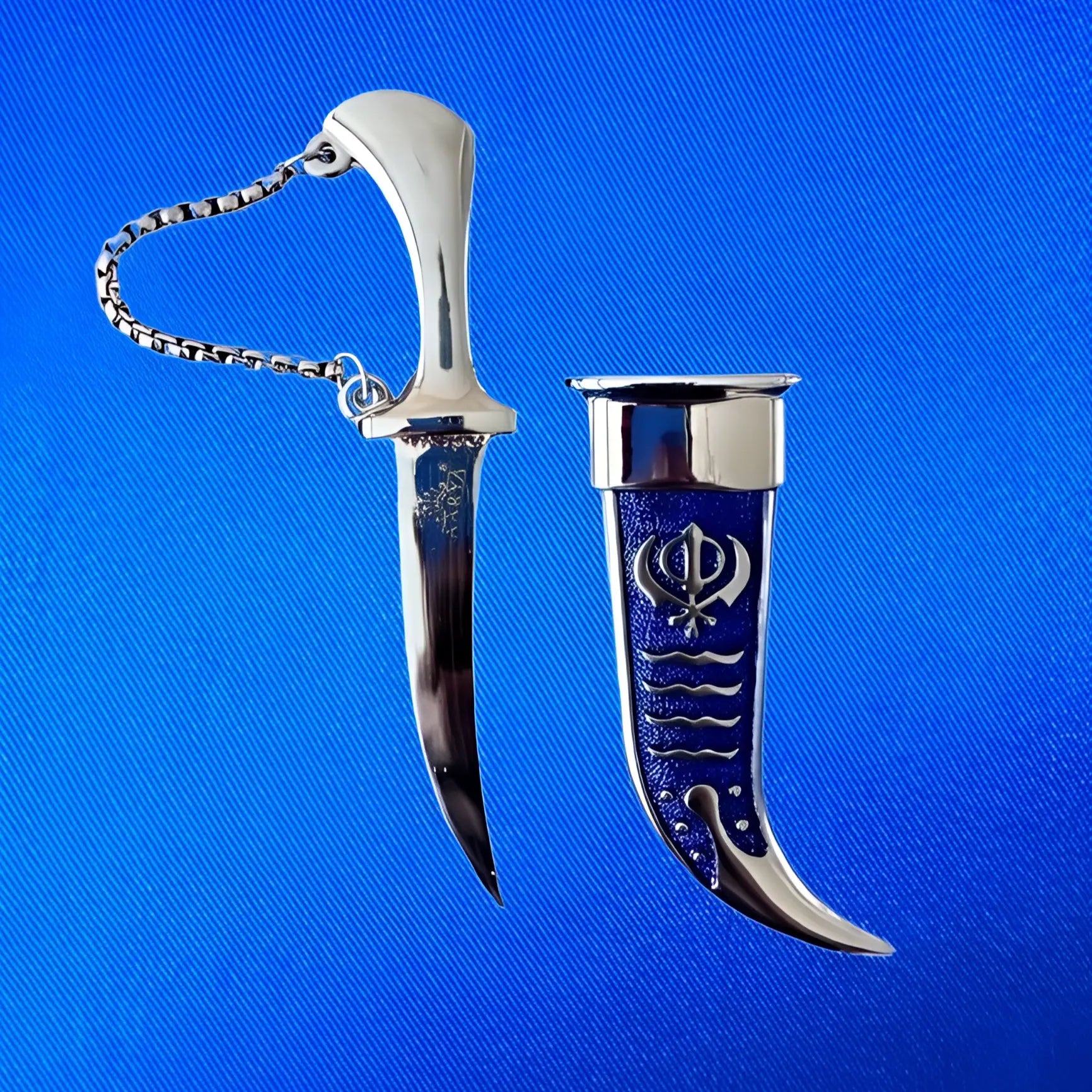 Kirpan - Khanda Design - Akaal Accessories - Now Available for Next Day Delivery