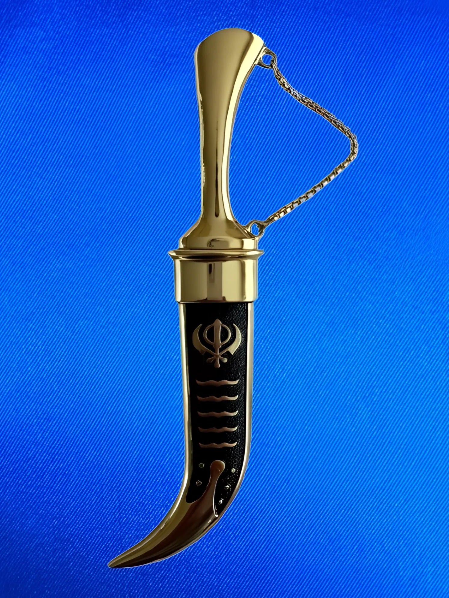 Kirpan - Khanda Design - Akaal Accessories - Now Available for Next Day Delivery