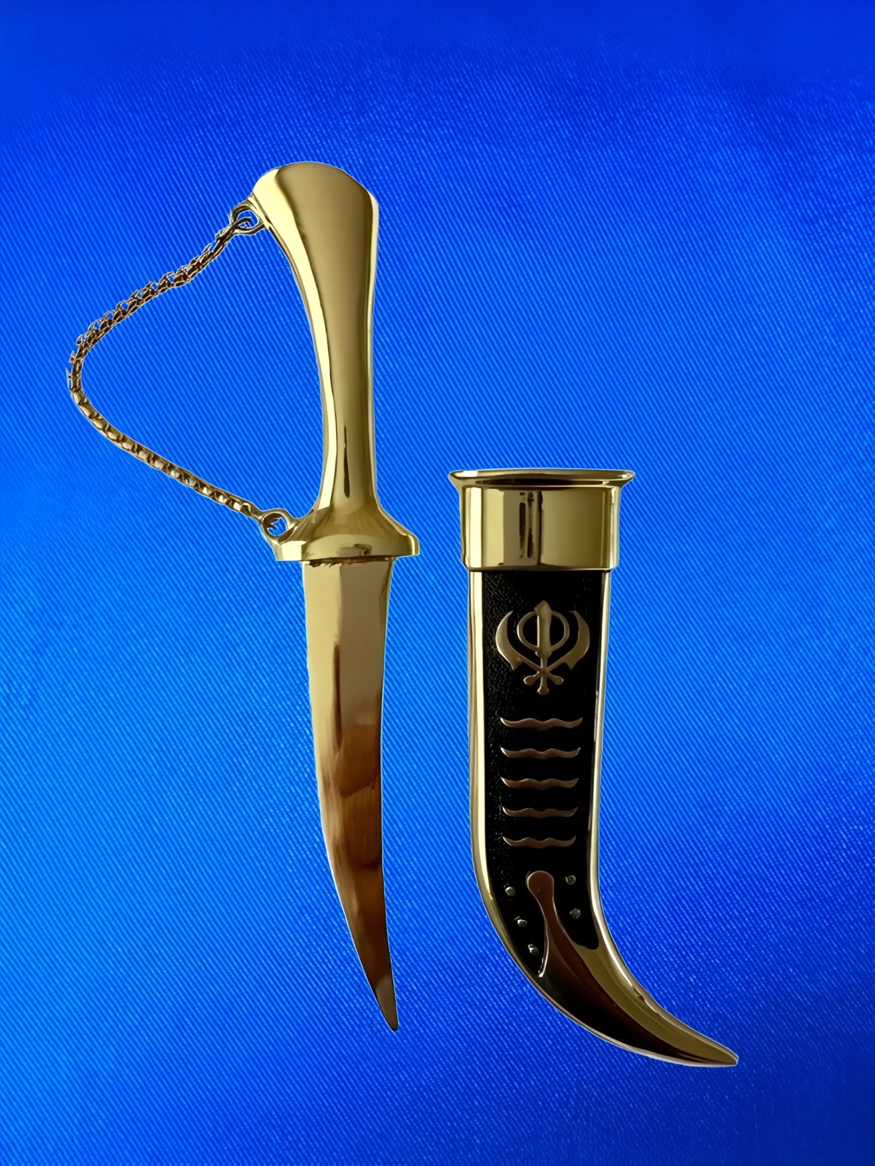 Kirpan - Khanda Design - Akaal Accessories - Now Available for Next Day Delivery