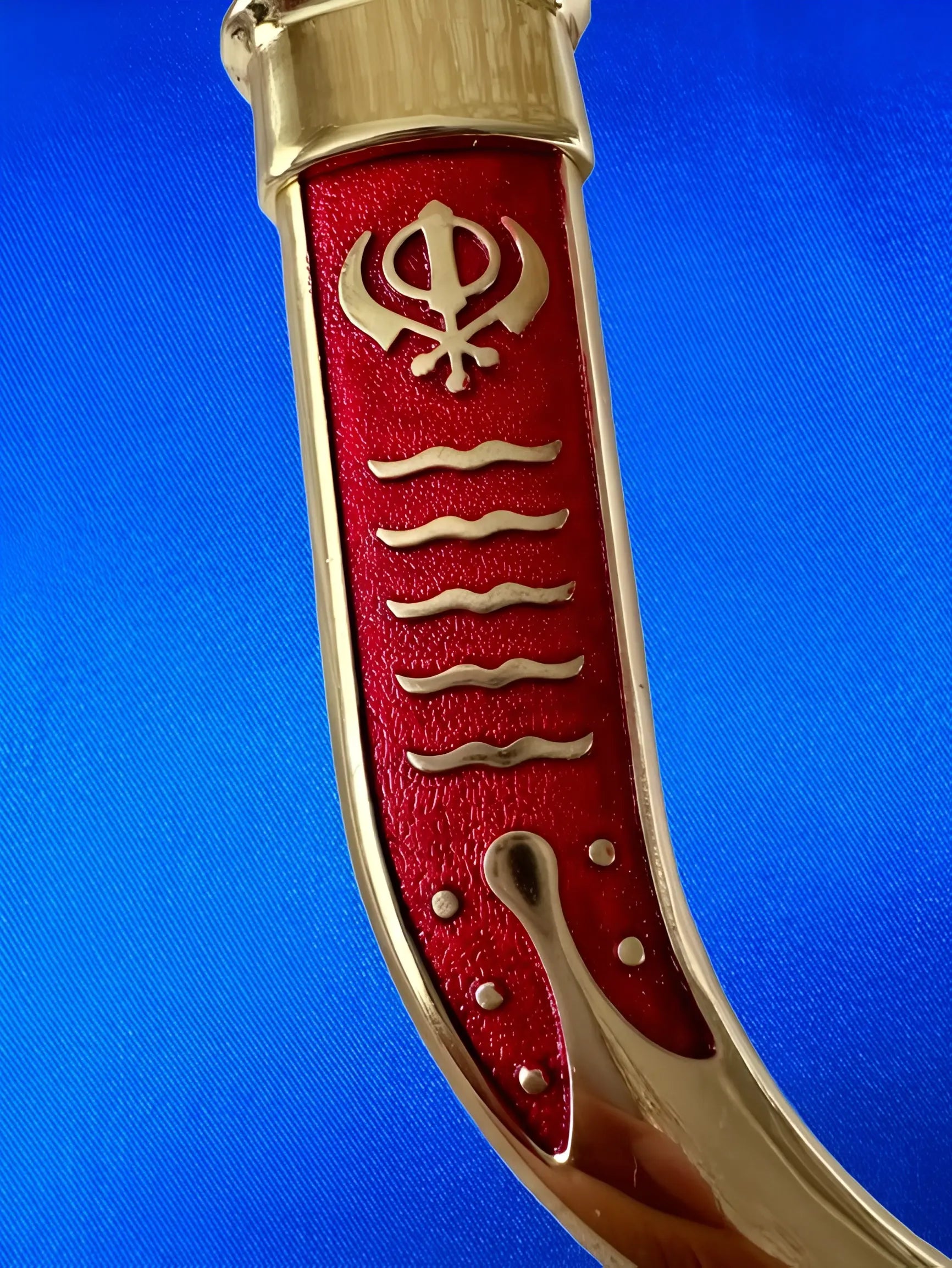 Kirpan - Khanda Design - Akaal Accessories - Now Available for Next Day Delivery