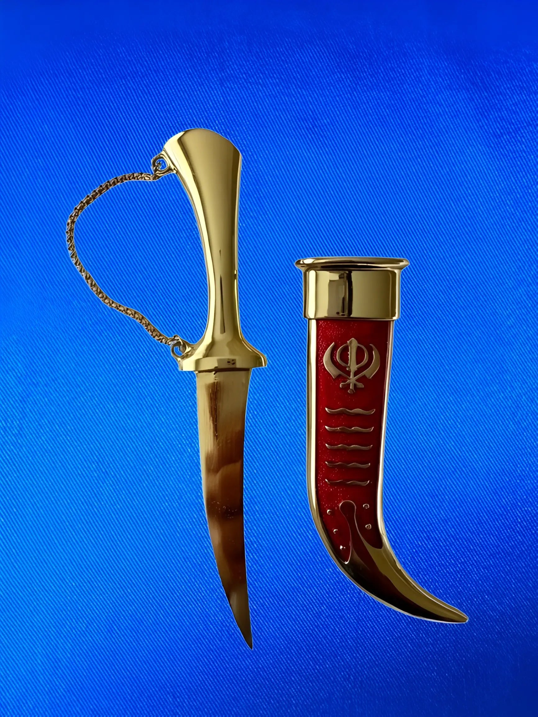 Kirpan - Khanda Design - Akaal Accessories - Now Available for Next Day Delivery