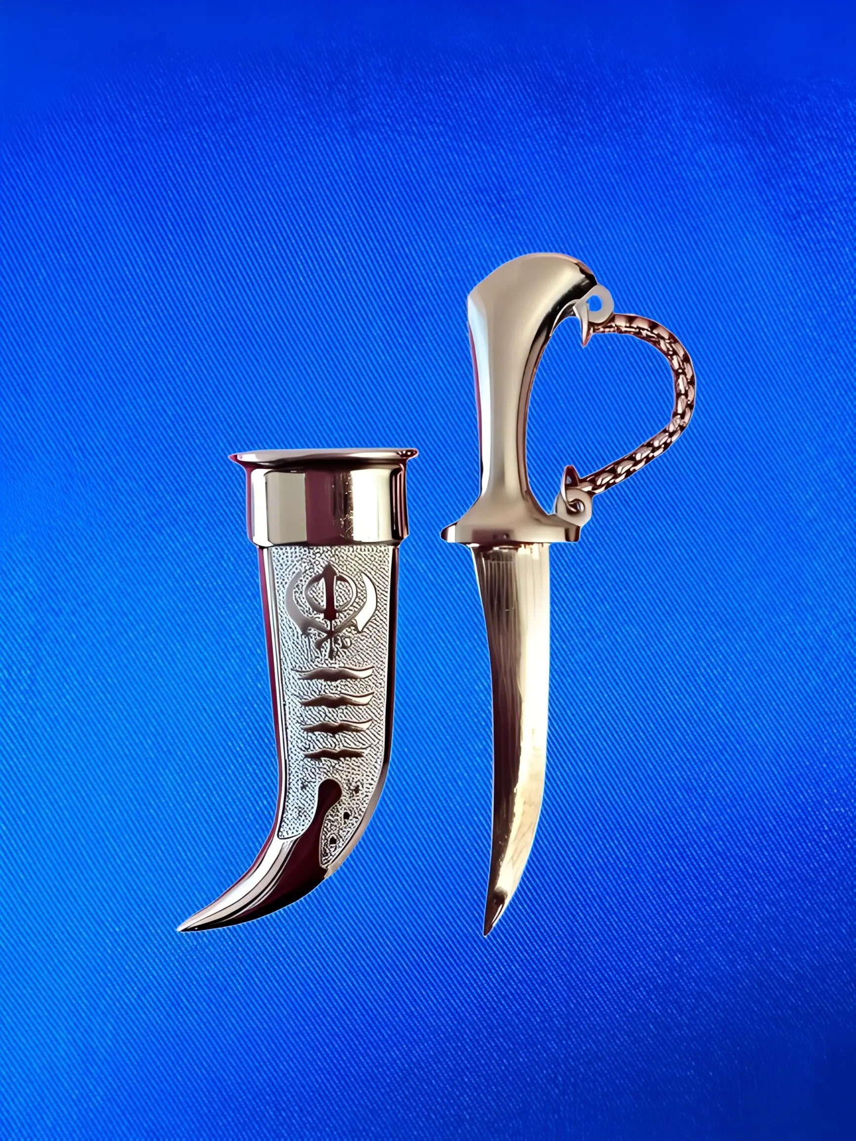 Kirpan - Khanda Design - Akaal Accessories - Now Available for Next Day Delivery