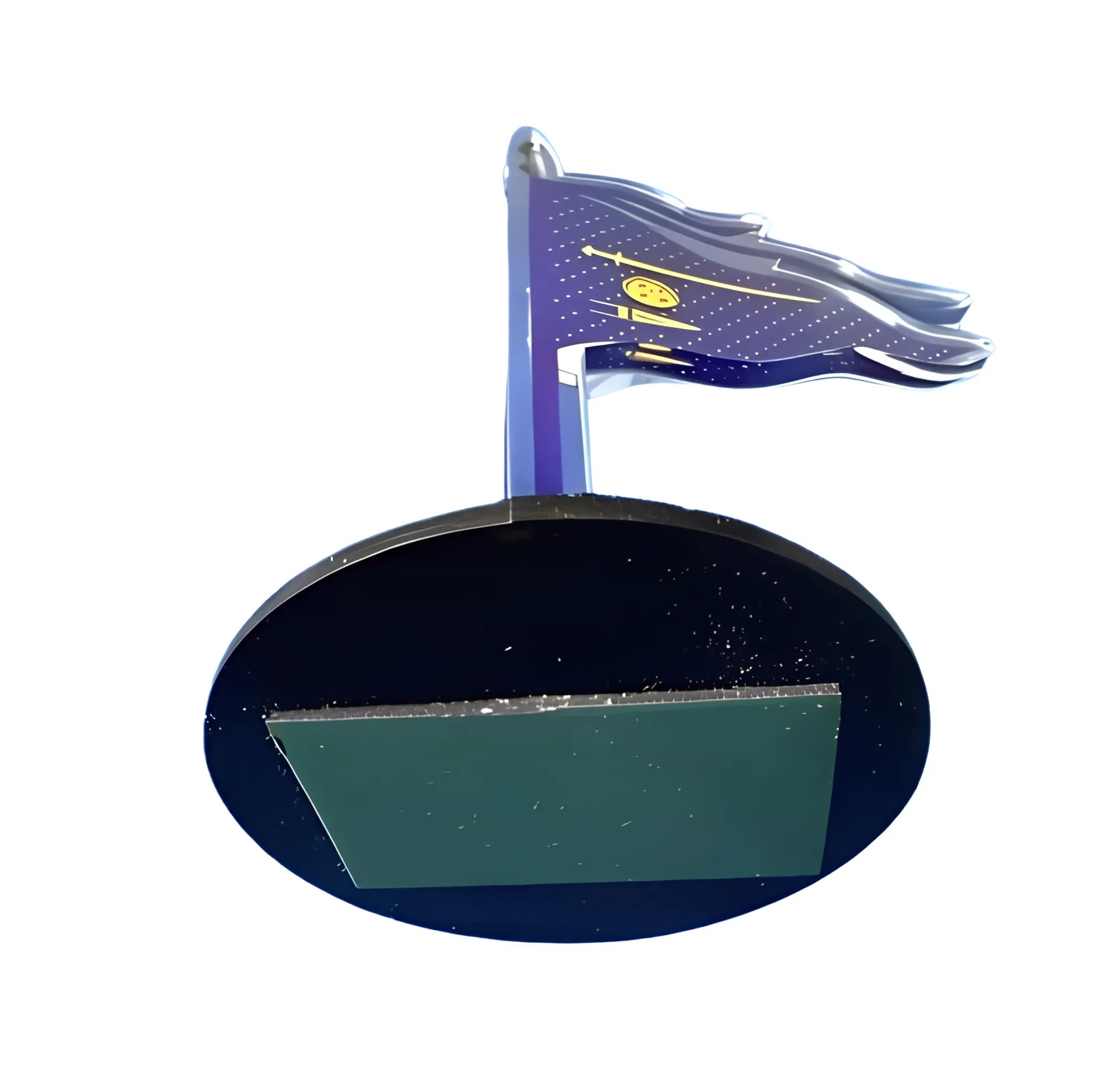 Mini Nishaan Sahib - Blue - Akaal Accessories - Now Available for Next Day Delivery
