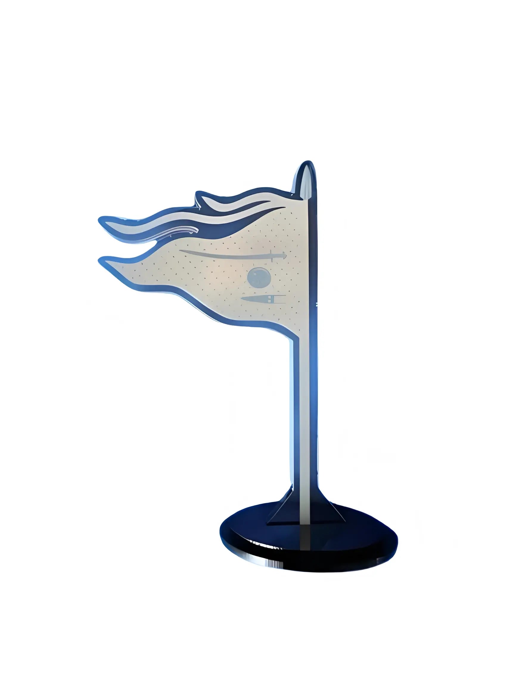 Mini Nishaan Sahib - Orange - Akaal Accessories - Now Available for Next Day Delivery