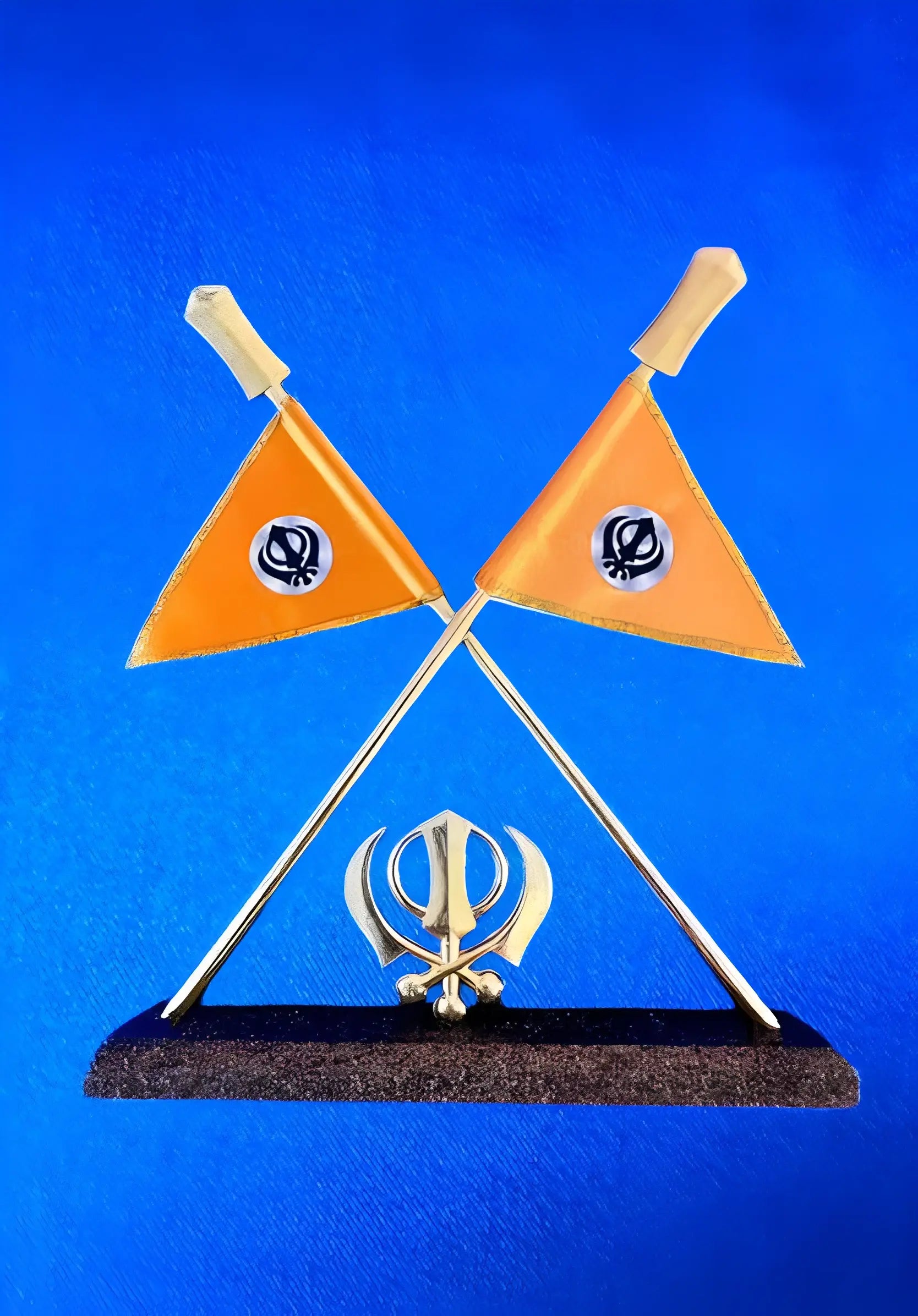 Nishaan Sahib Cross - Akaal Accessories - Now Available for Next Day Delivery