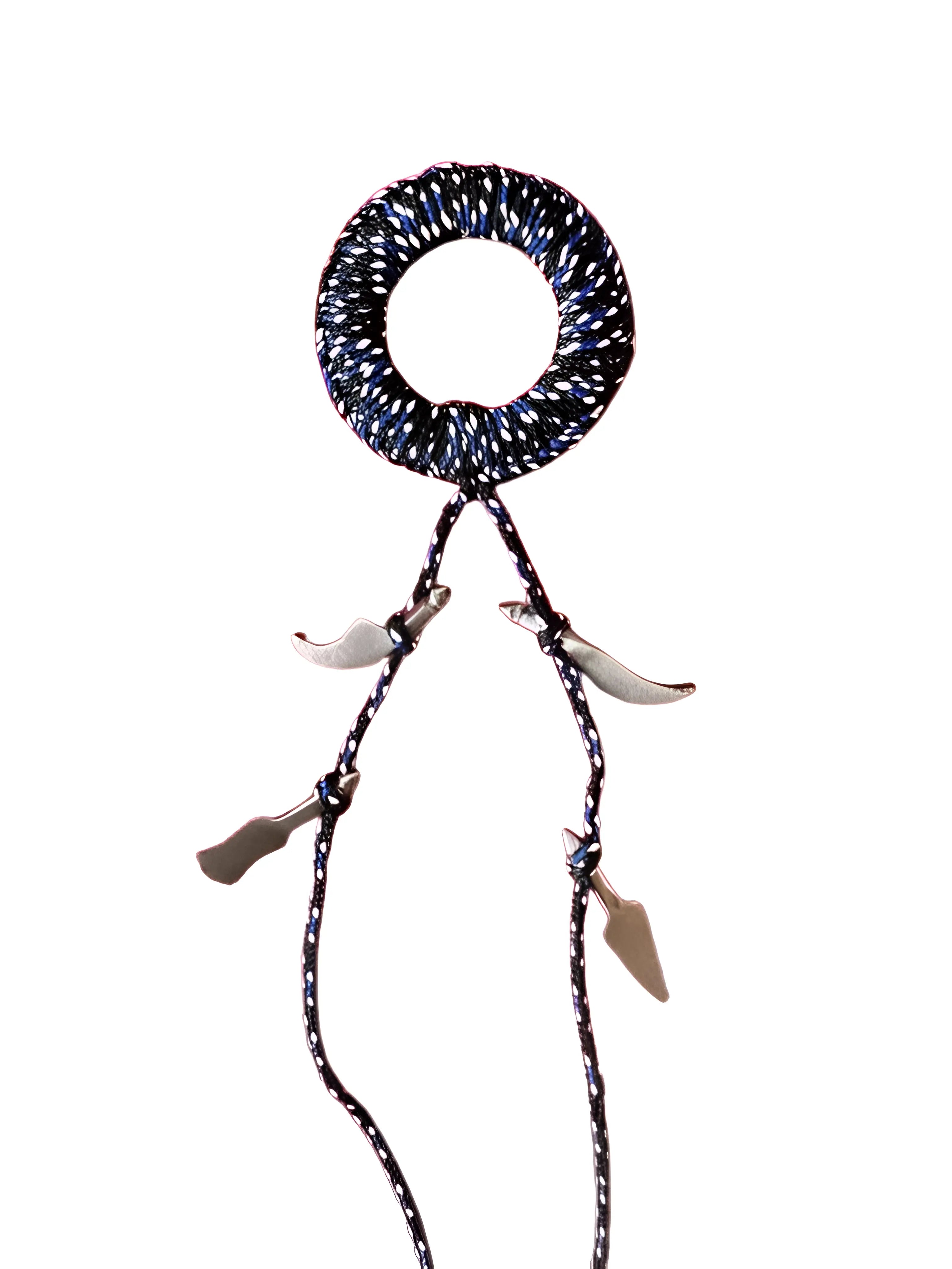 Pach Kala - Black, White & Blue - Akaal Accessories - Now Available for Next Day Delivery