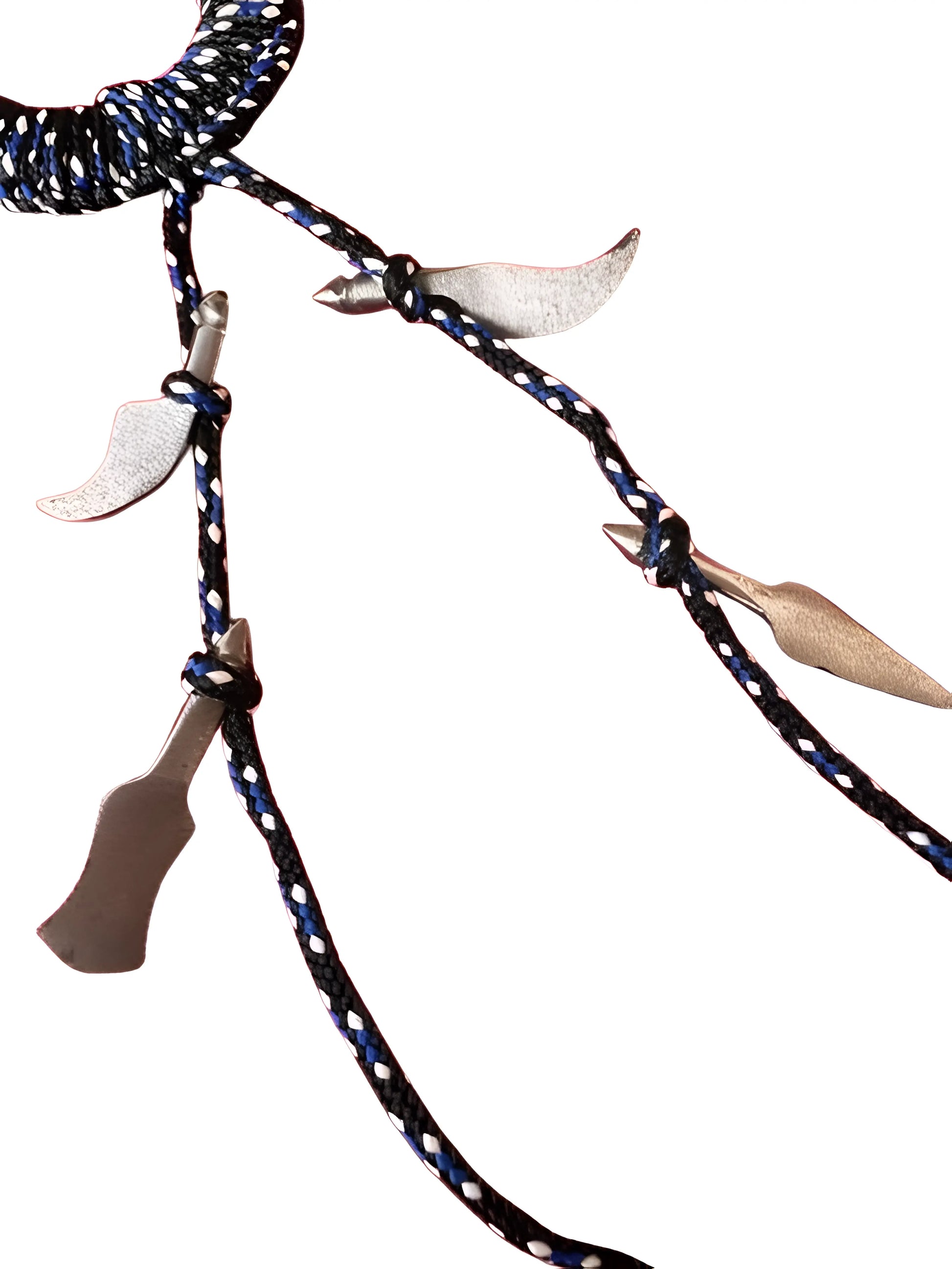 Pach Kala - Black, White & Blue - Akaal Accessories - Now Available for Next Day Delivery