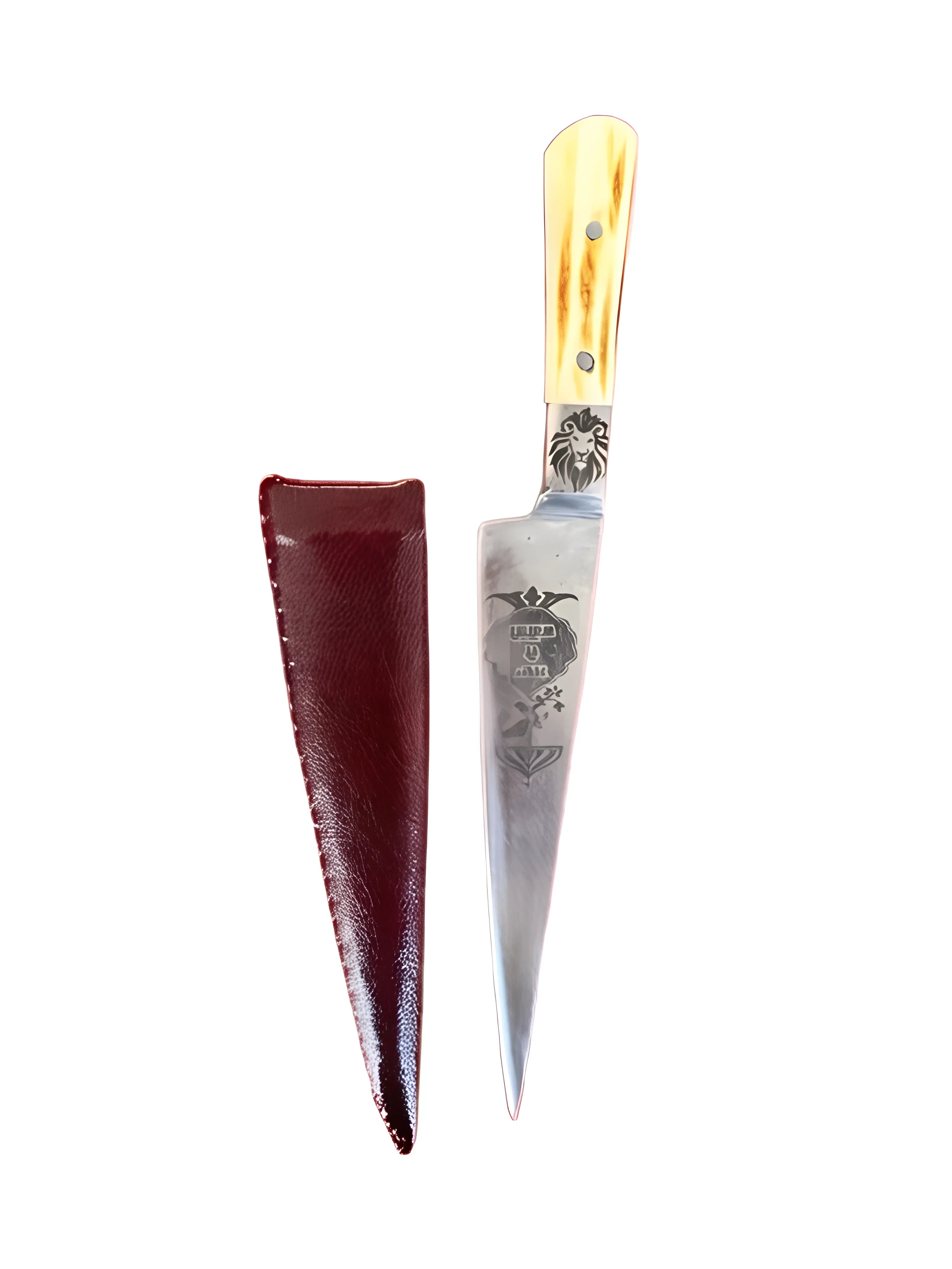 Pesh Kabz - 10 inch - Burgundy - Akaal Accessories - Now Available for Next Day Delivery