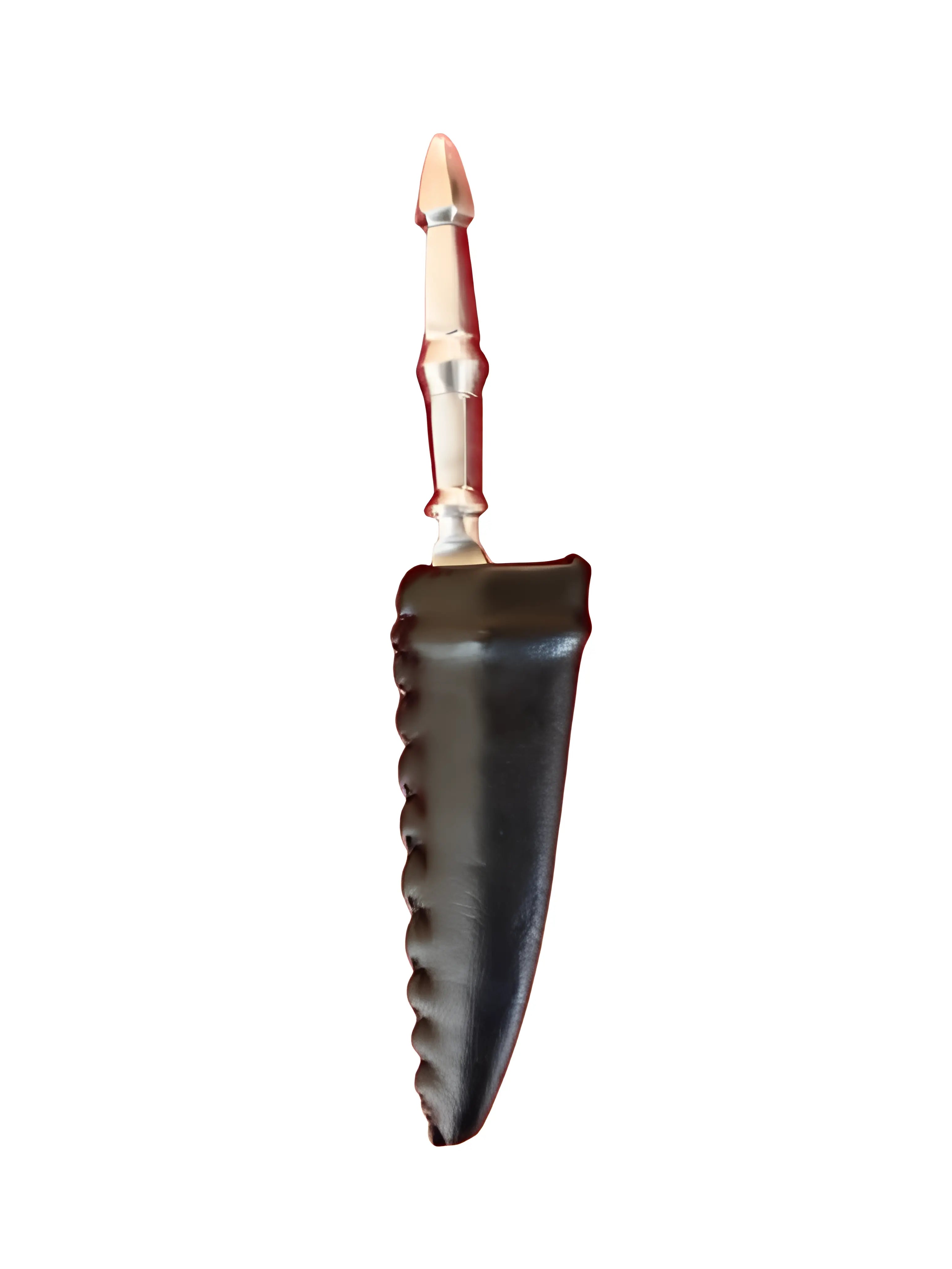 Pesh Kabz - 8 inch - Burgundy - Akaal Accessories - Now Available for Next Day Delivery
