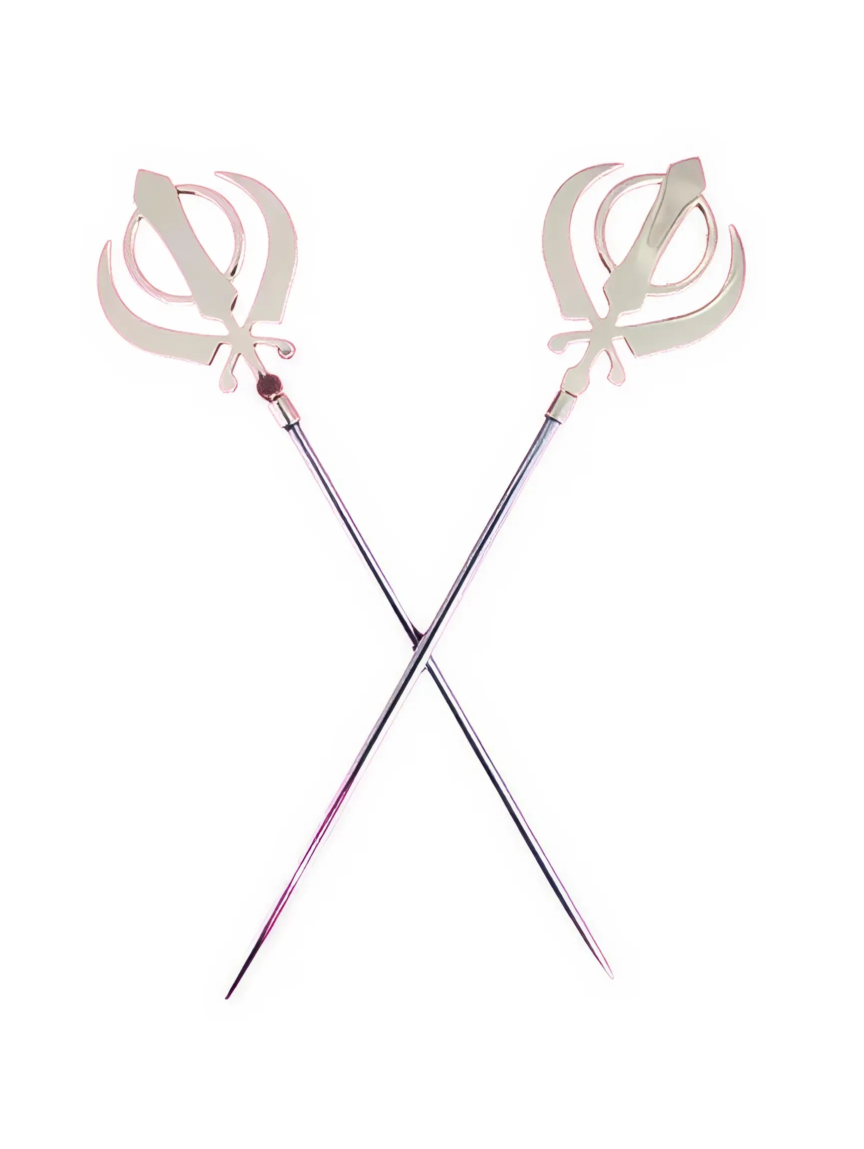 Salai/Baaj - Gold Khanda - Akaal Accessories - Now Available for Next Day Delivery