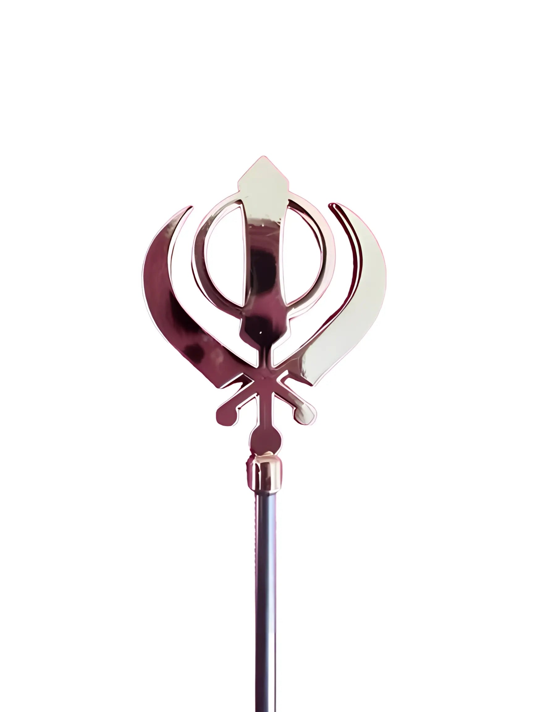 Salai/Baaj - Gold Khanda - Akaal Accessories - Now Available for Next Day Delivery