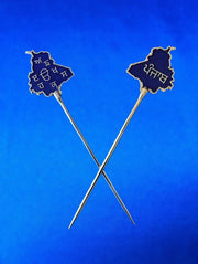 Salai/Baaj - Punjab, Blue